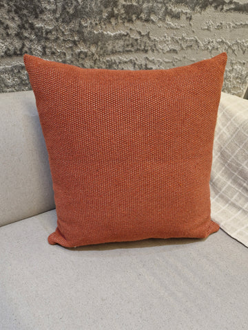 Almofada Trama Lisa Terracota 52cmX52cm