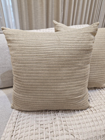 Almofada Aplicação Crochê 52cmX52cm
