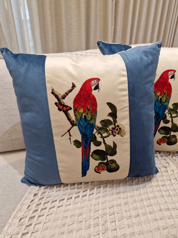 Almofada Estampada Veludo Off MD4 52cmX52cm