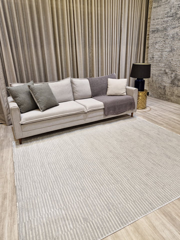 SOFY 04 Cream/Grey 200x250 ÚLTIMA PEÇA || Troca de Coleção