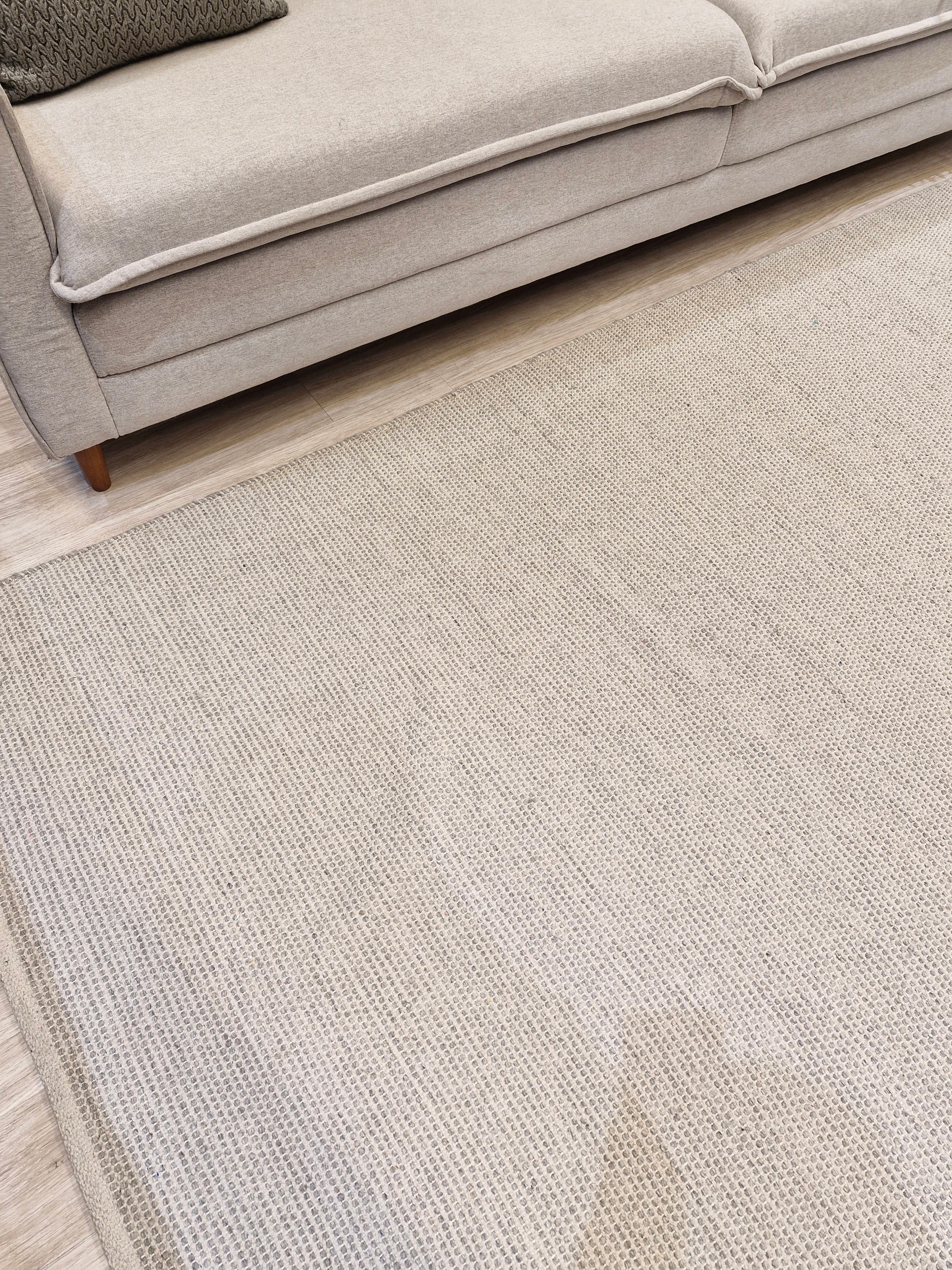 Tapete Cal Light Grey | Tapete em Tear Manufaturado