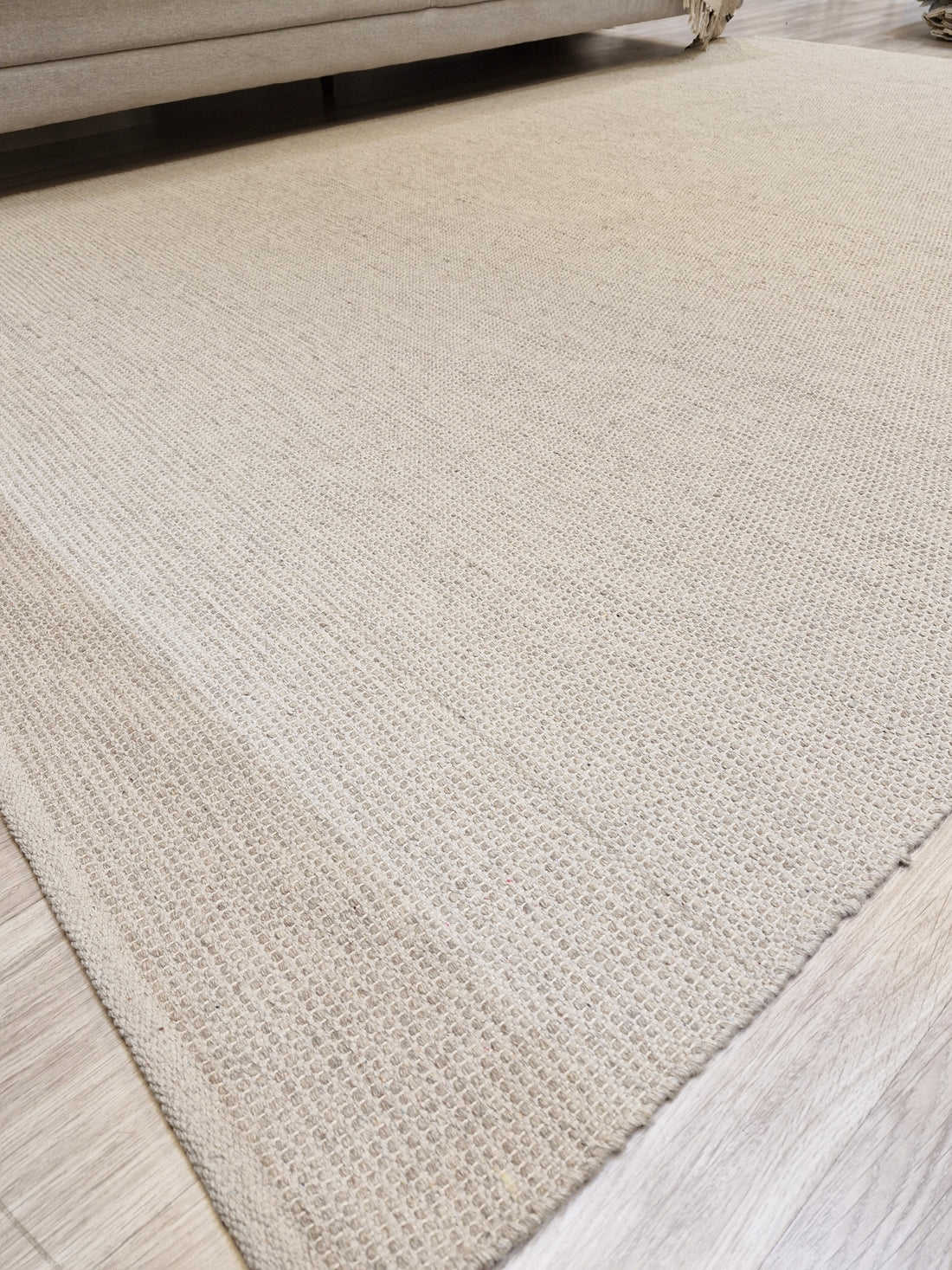 Tapete Cal Light Beige | Tapete em Tear Manufaturado