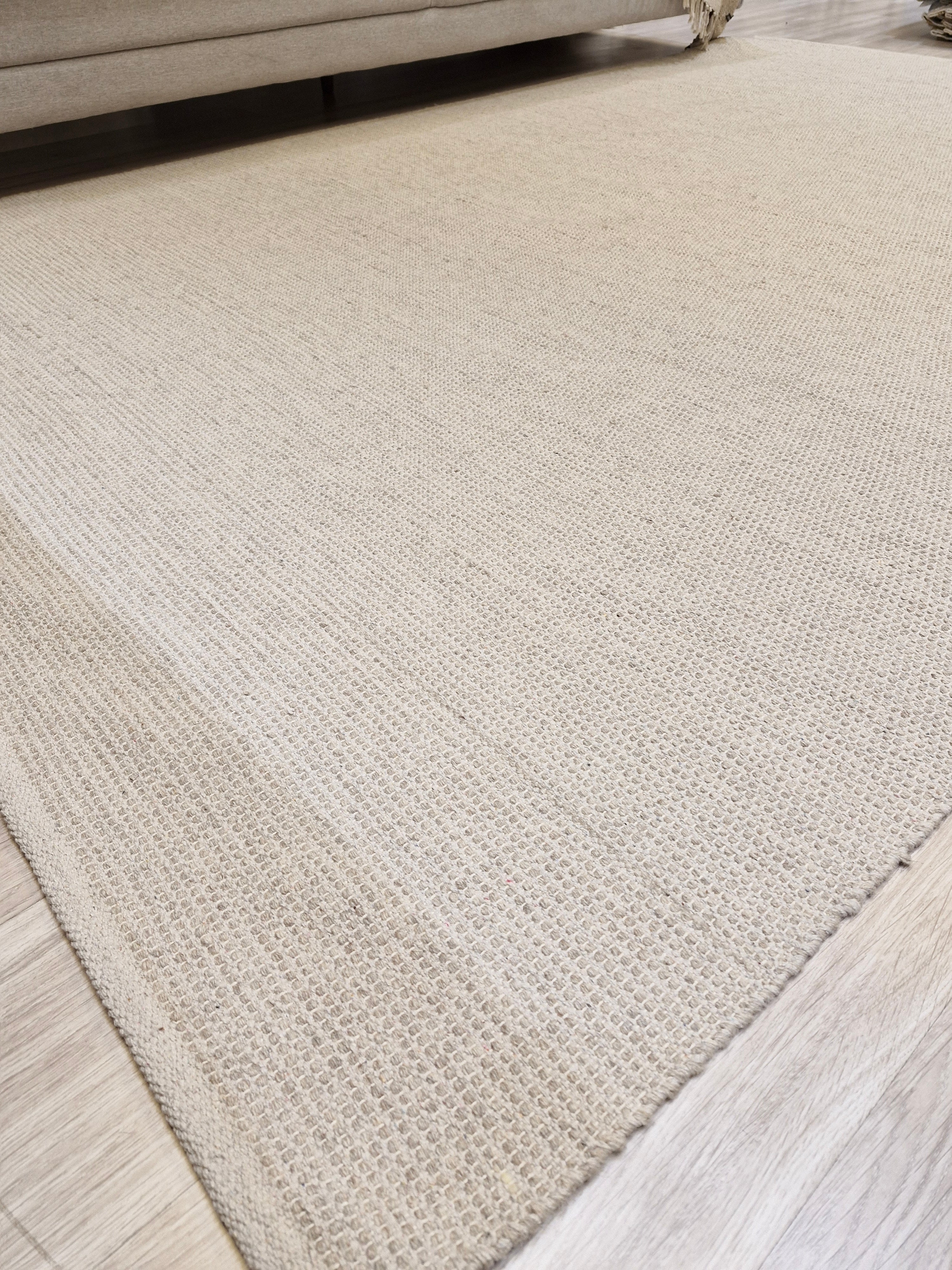 Tapete Cal Light Beige | Tapete em Tear Manufaturado