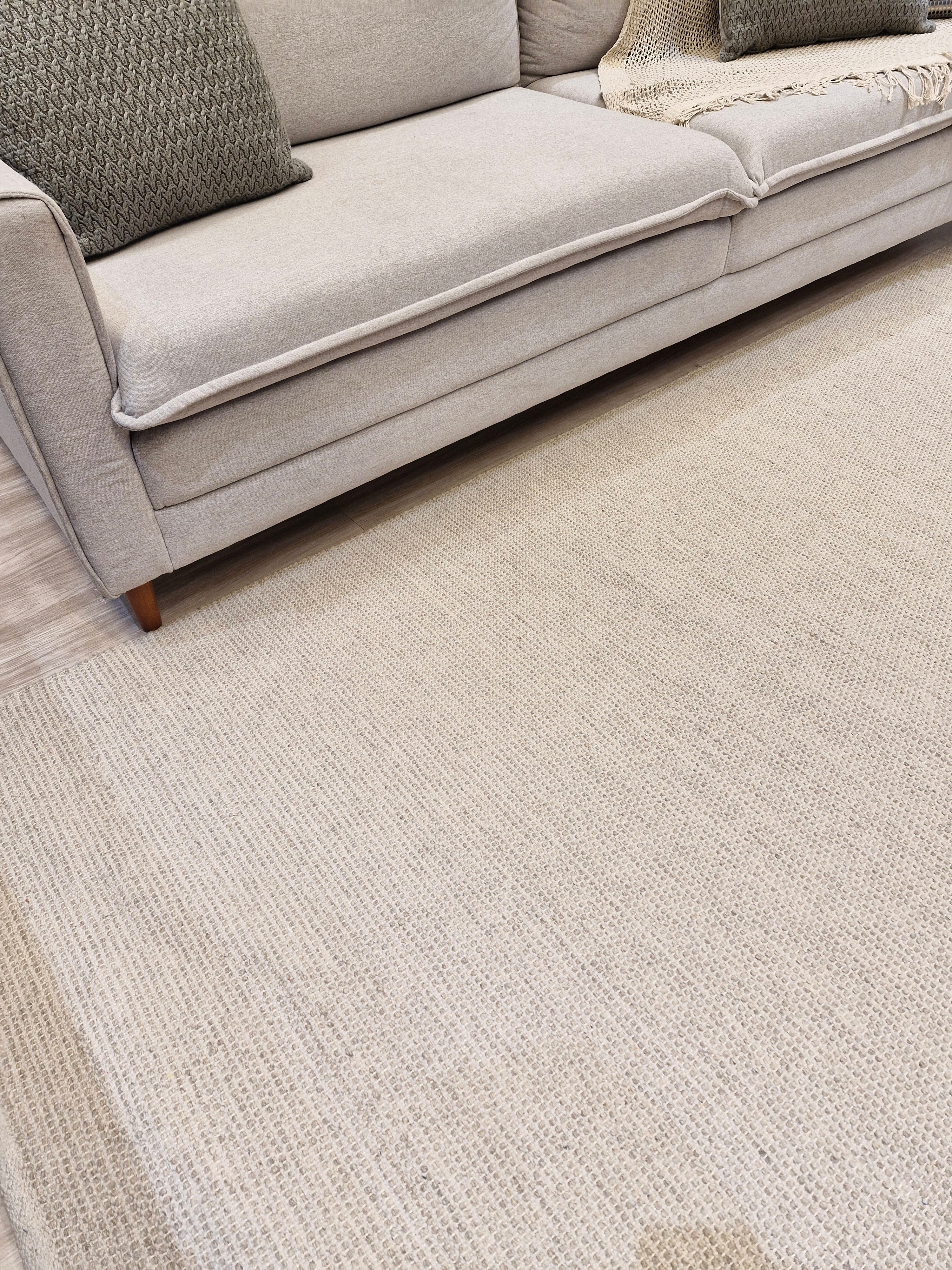 Tapete Cal Light Beige | Tapete em Tear Manufaturado