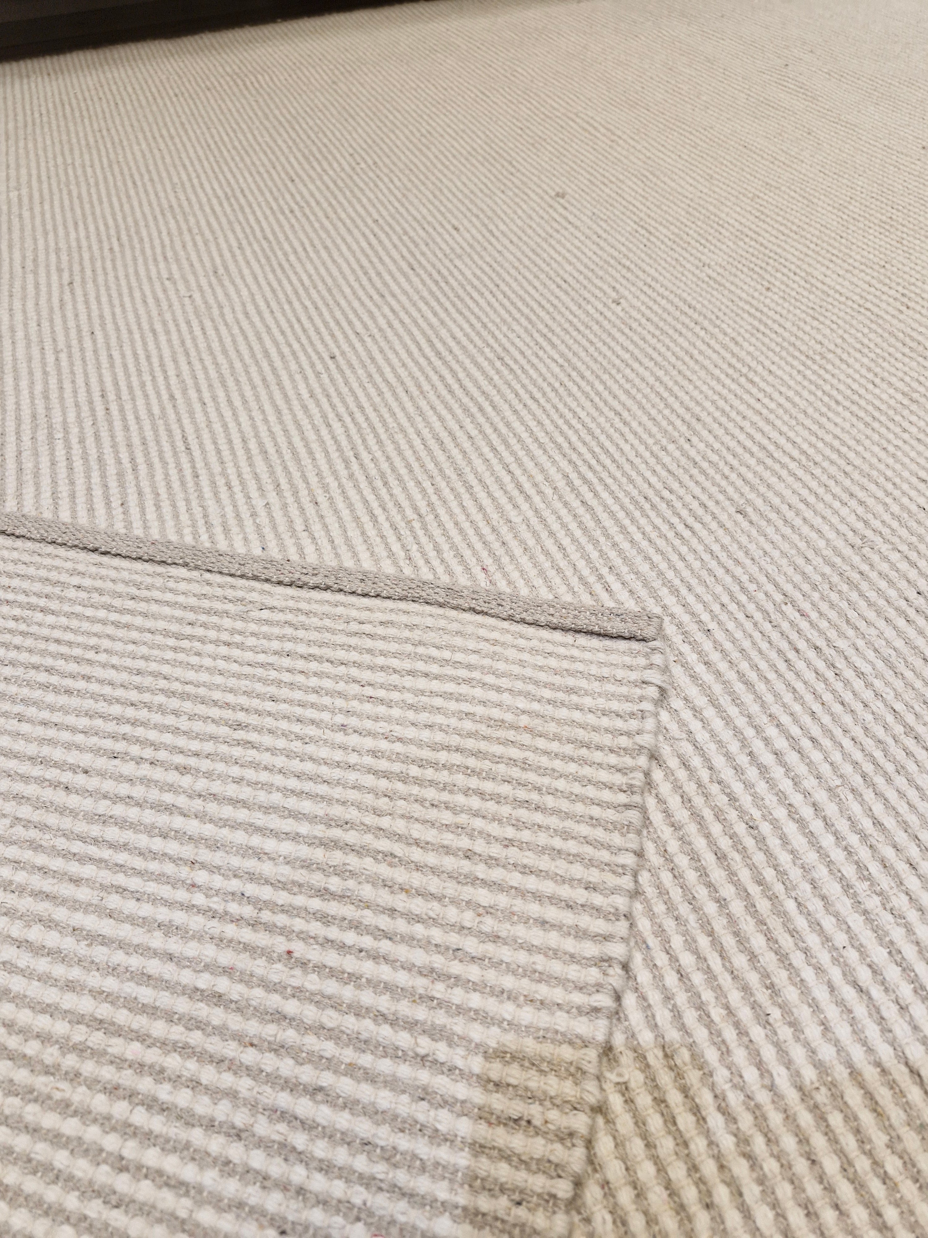 Tapete Cal White | Tapete em Tear Manufaturado