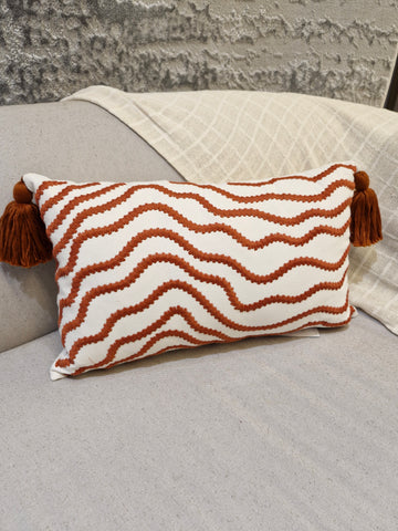 Almofada Decorativa Pingente Coral 35cmX52cm