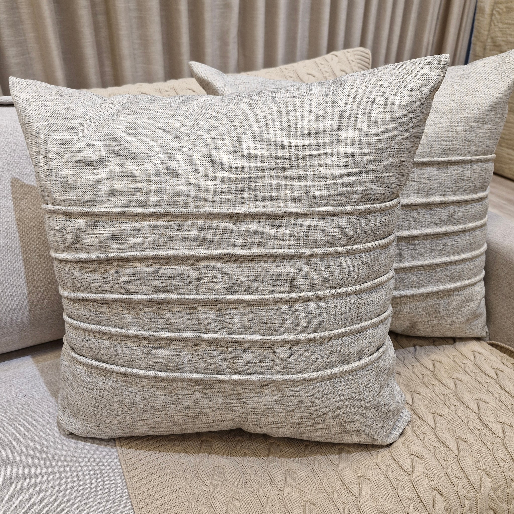 Almofada Debrum 01 Cinza 55cmX55cm