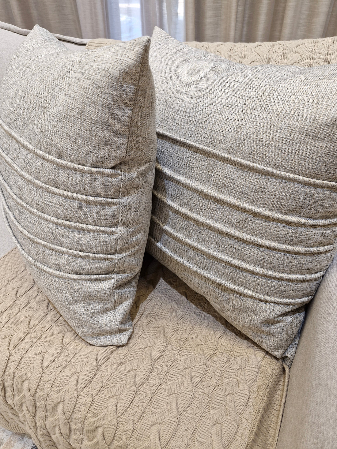 Almofada Debrum 01 Cinza 55cmX55cm