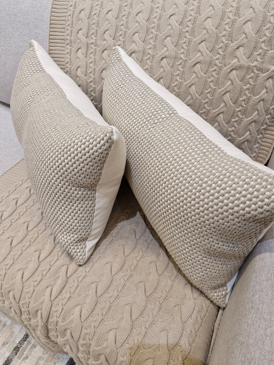 Almofada Especial Waves Caqui 35cmX58cm