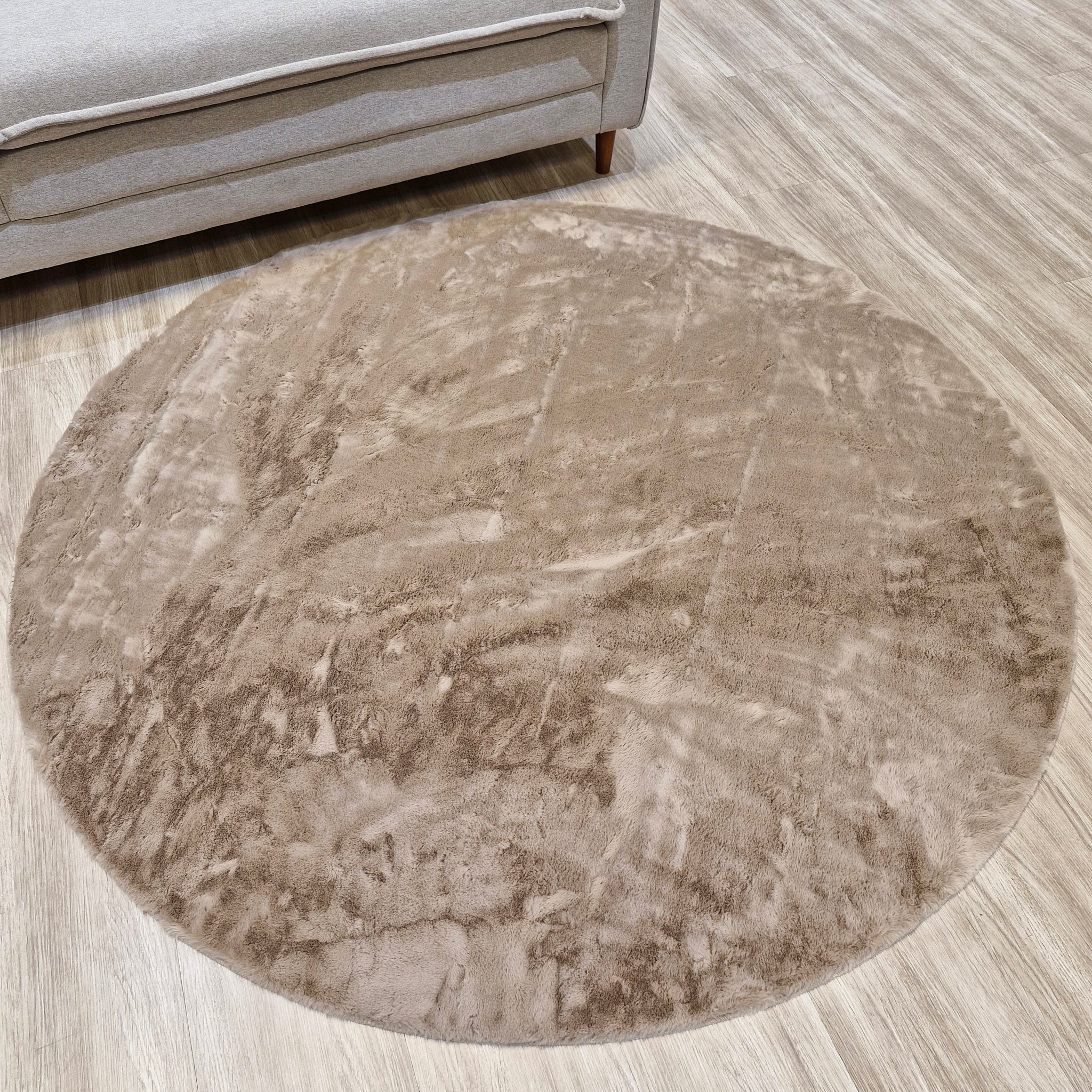 Tapete Comfort03 Taupe | Diâmetro 1,6m