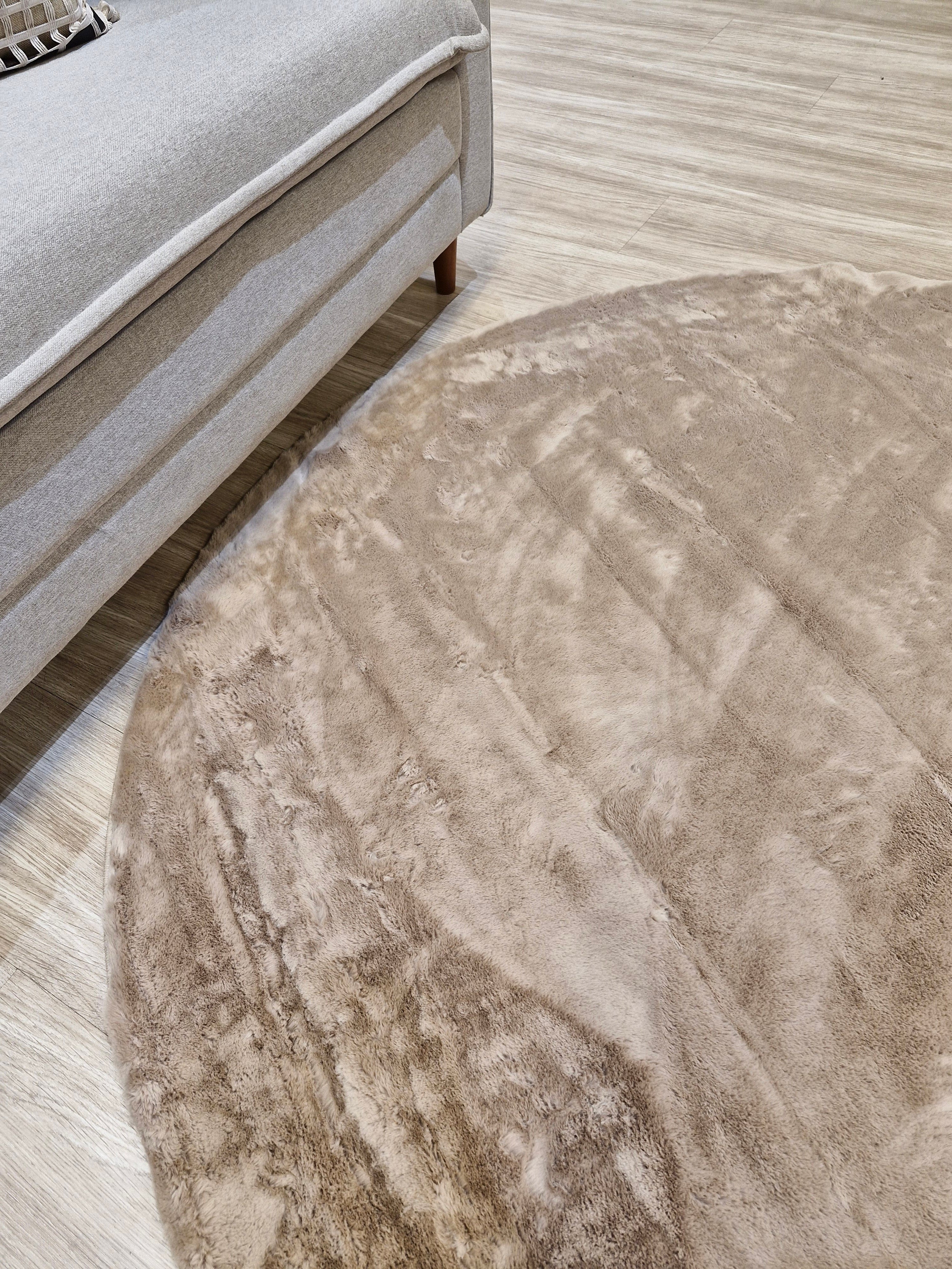 Tapete Comfort03 Taupe | Diâmetro 1,6m