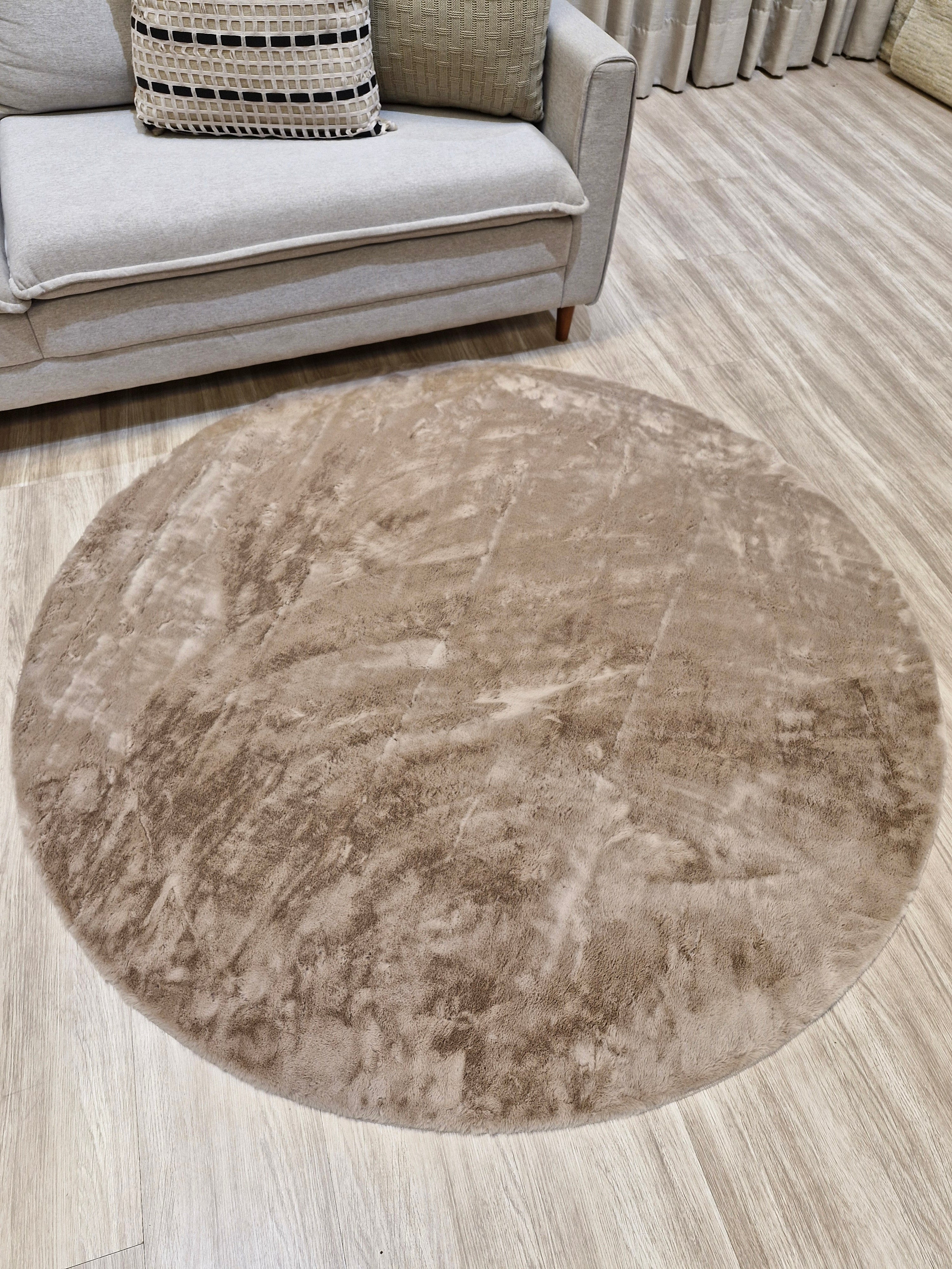 Tapete Comfort03 Taupe | Diâmetro 1,6m