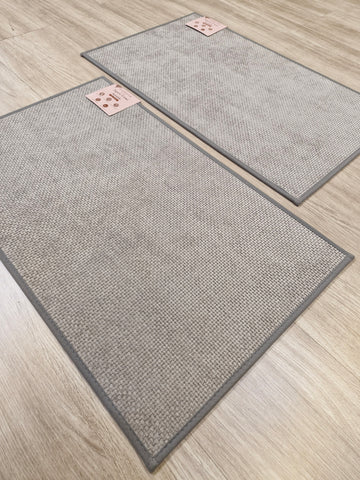 Kit Tapetes Banheiro / Cozinha  || Tapetes Antiderrapantes Lavável 45x75cm 2peças