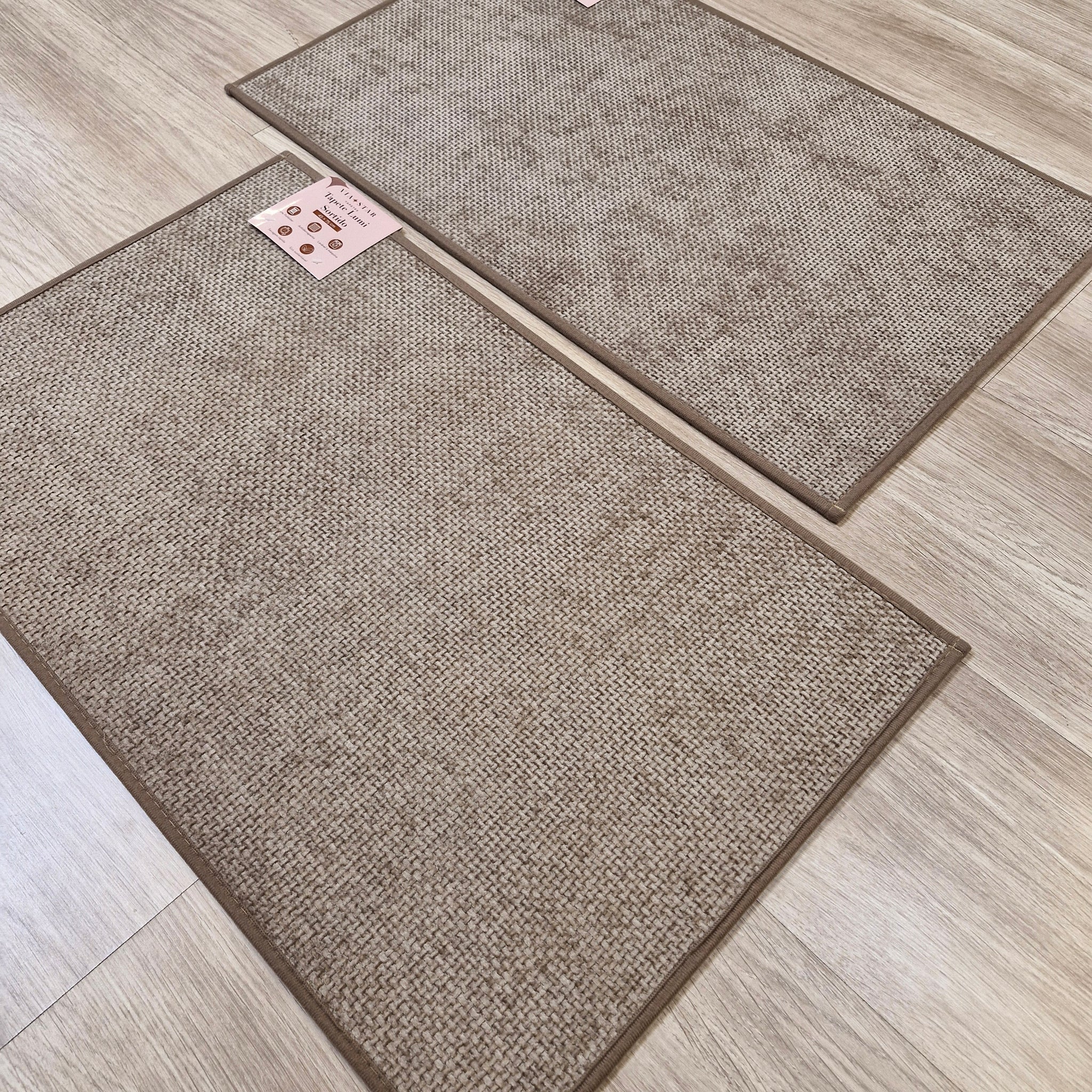 Kit Tapetes Banheiro / Cozinha 02 || Tapetes Antiderrapantes Lavável 45x75cm 2peças