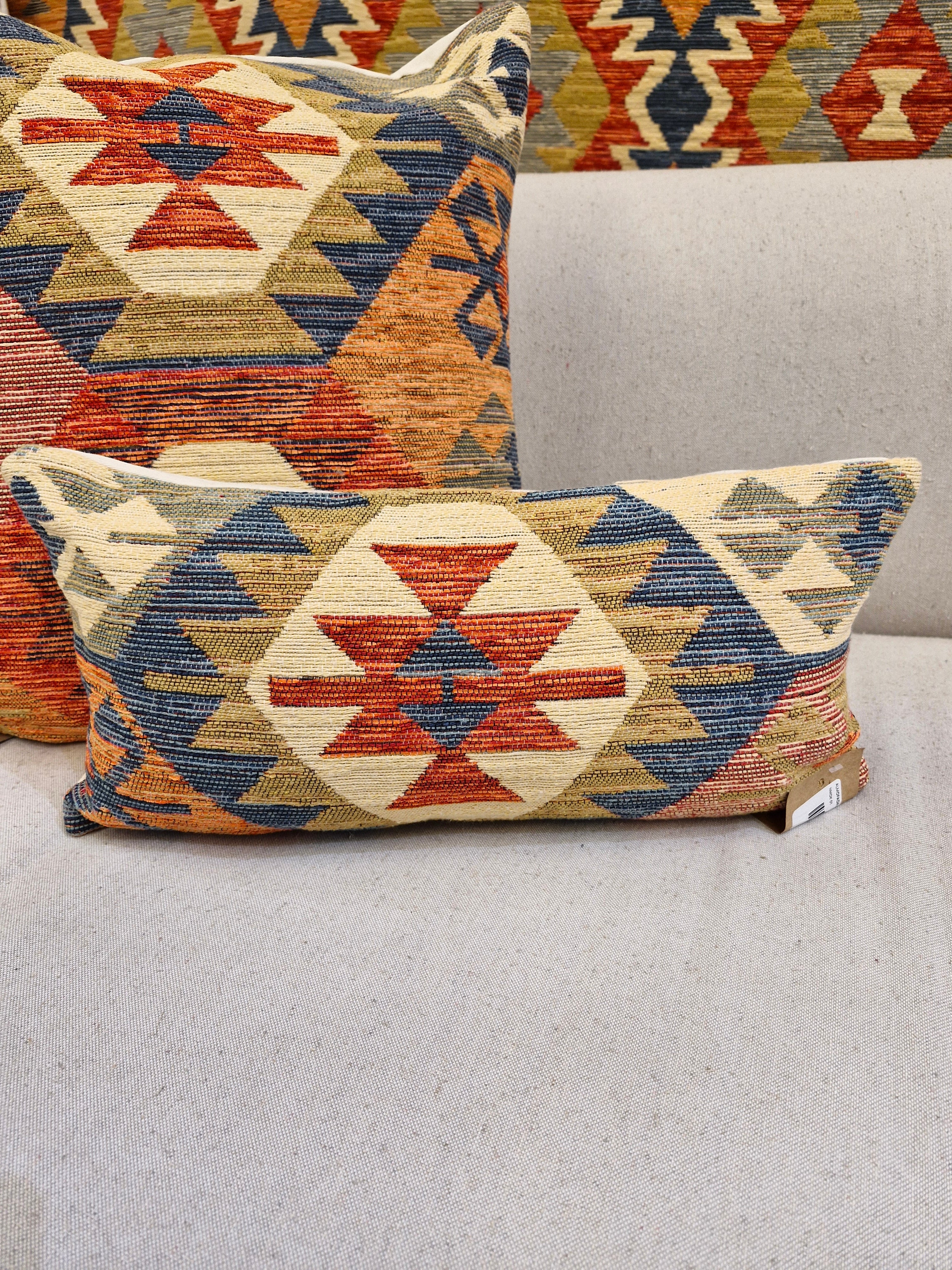 Almofada Decorativa Rav1004 Pequena 47cmX23cm | Coleção Kilim