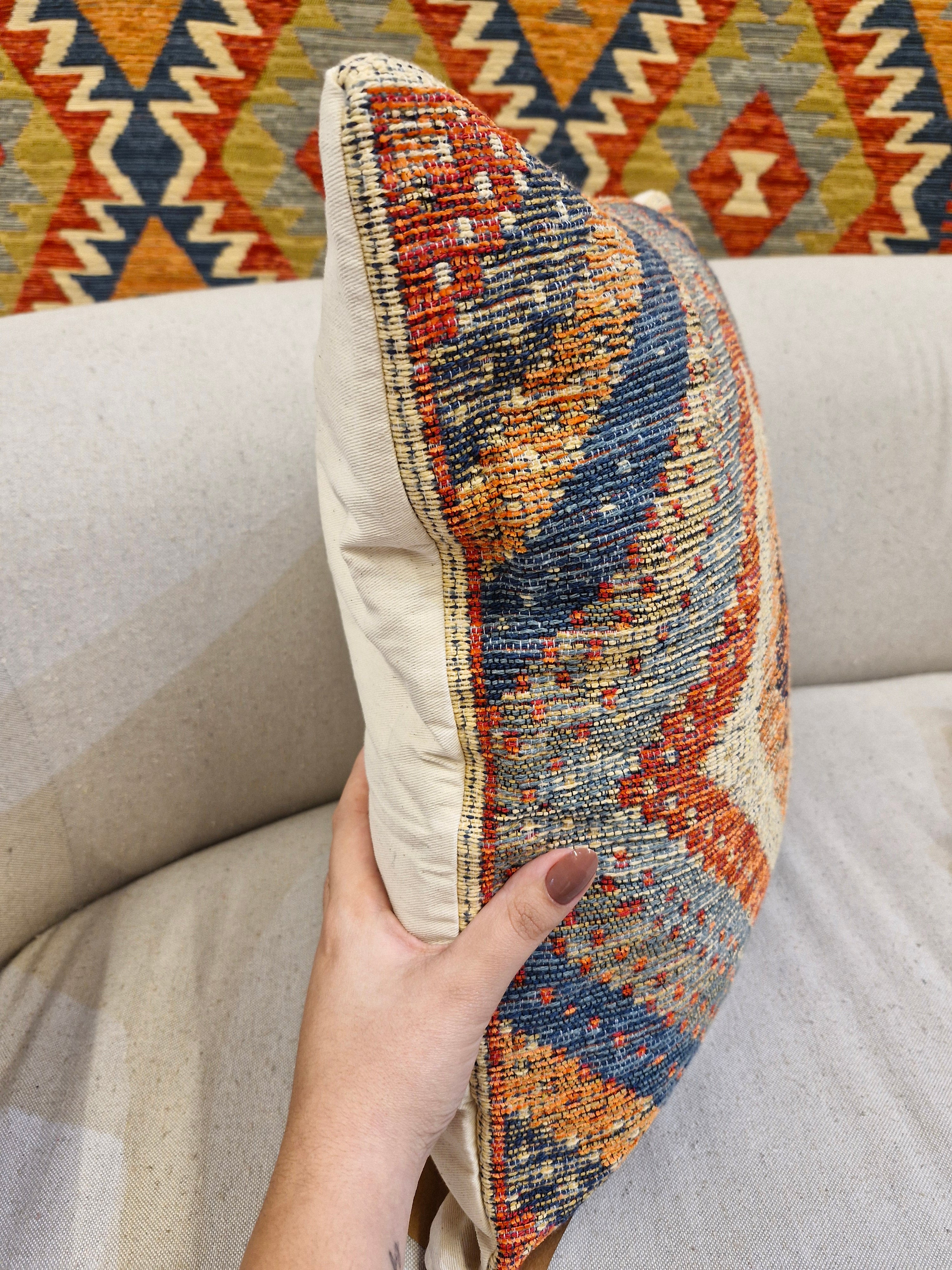 Almofada Decorativa Rav1005 Padrão 47cmX47cm | Coleção Kilim