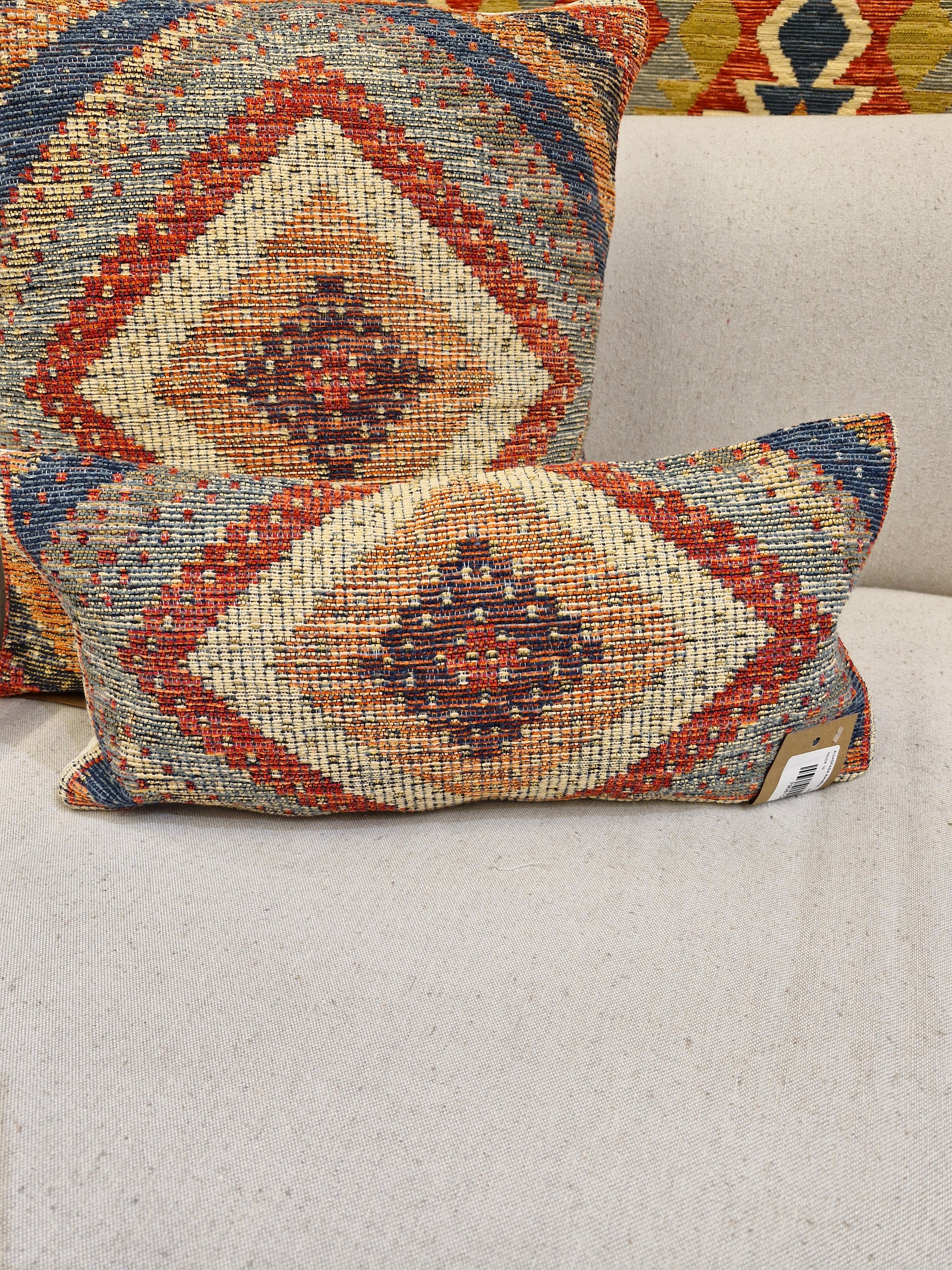 Almofada Decorativa Rav1005 Pequena 47cmX23cm | Coleção Kilim