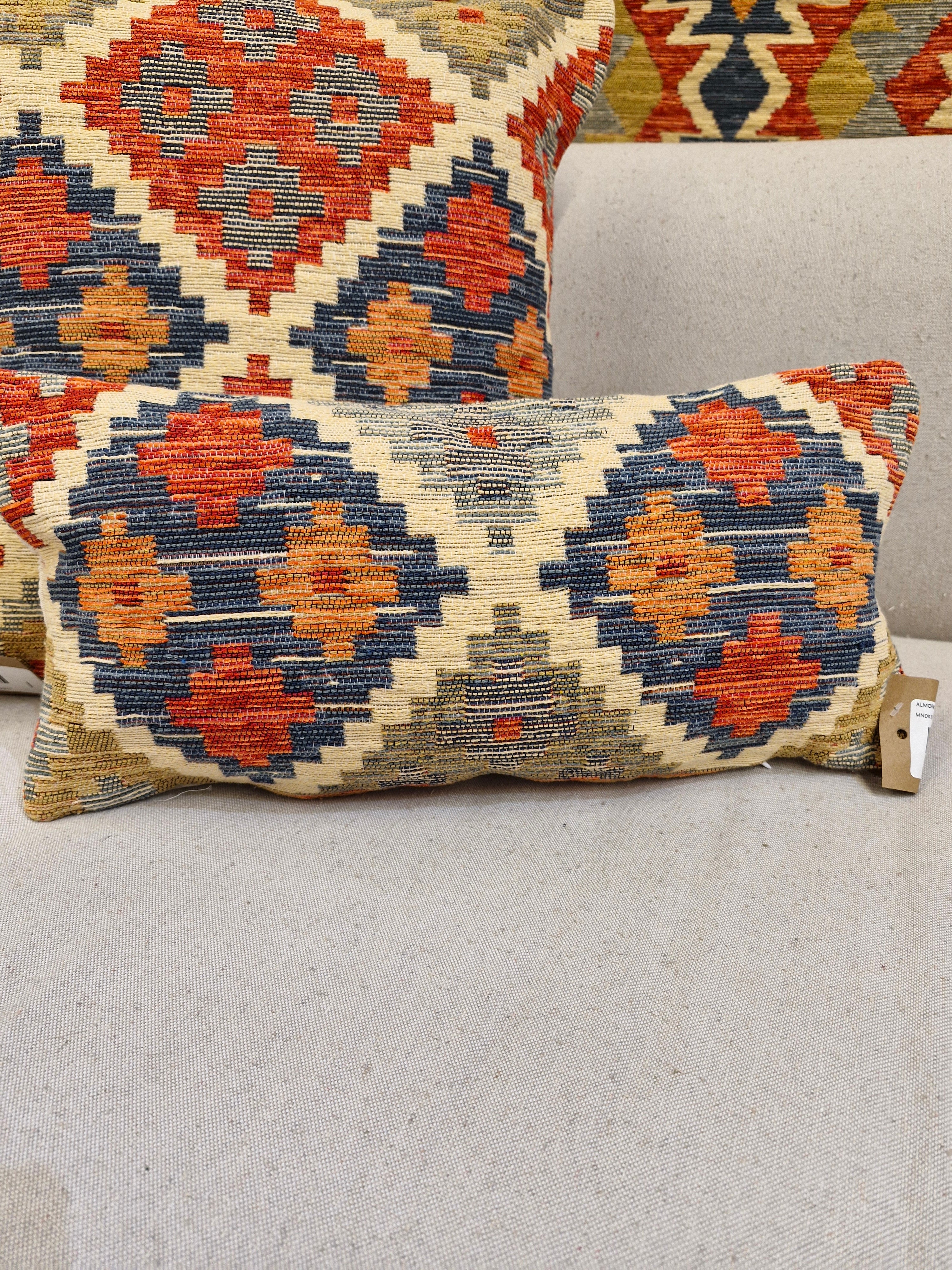 Almofada Decorativa Rav1003 Pequena 47cmX23cm | Coleção Kilim