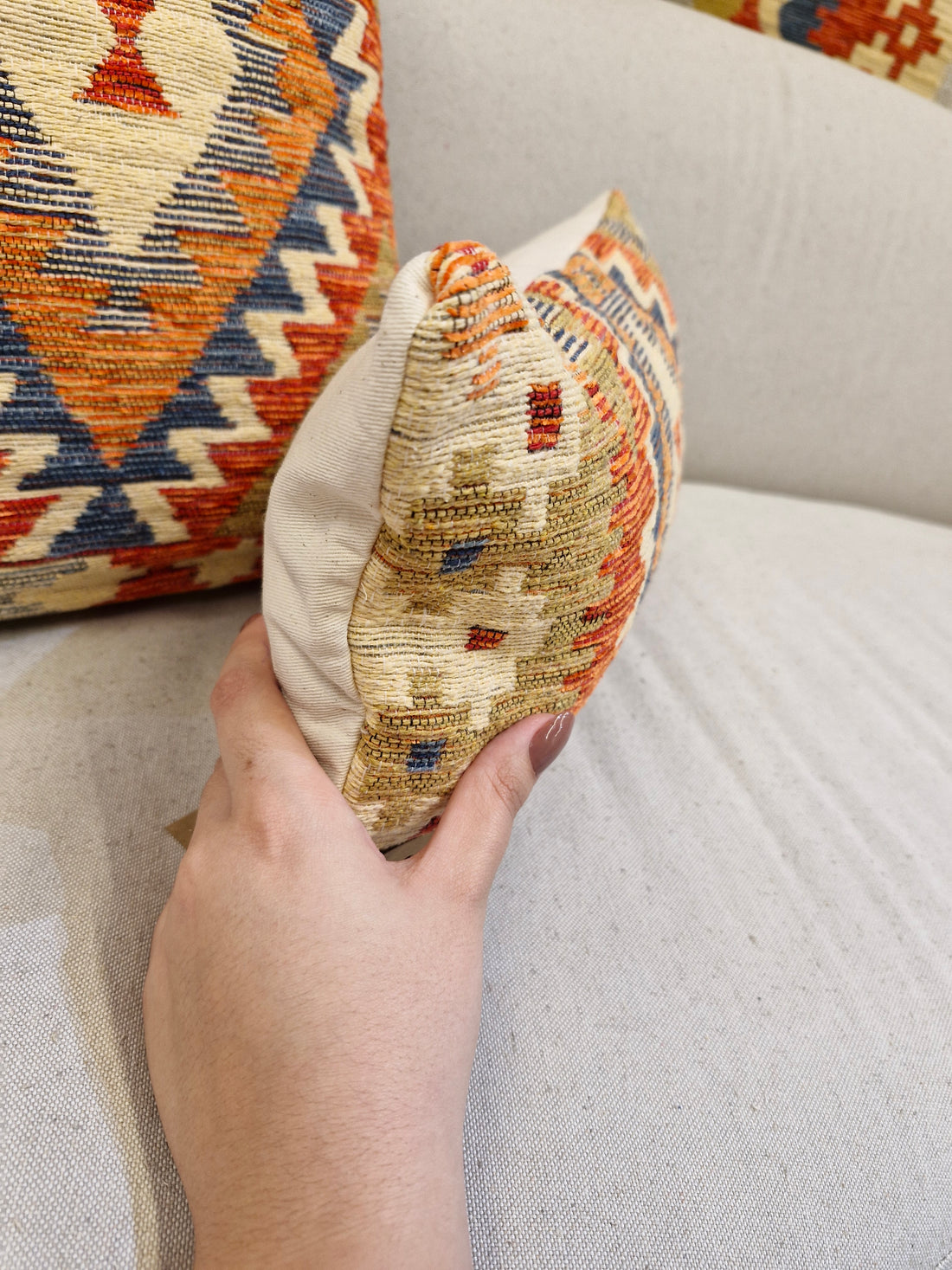 Almofada Decorativa Rav1002 Pequena 47cmX23cm | Coleção Kilim