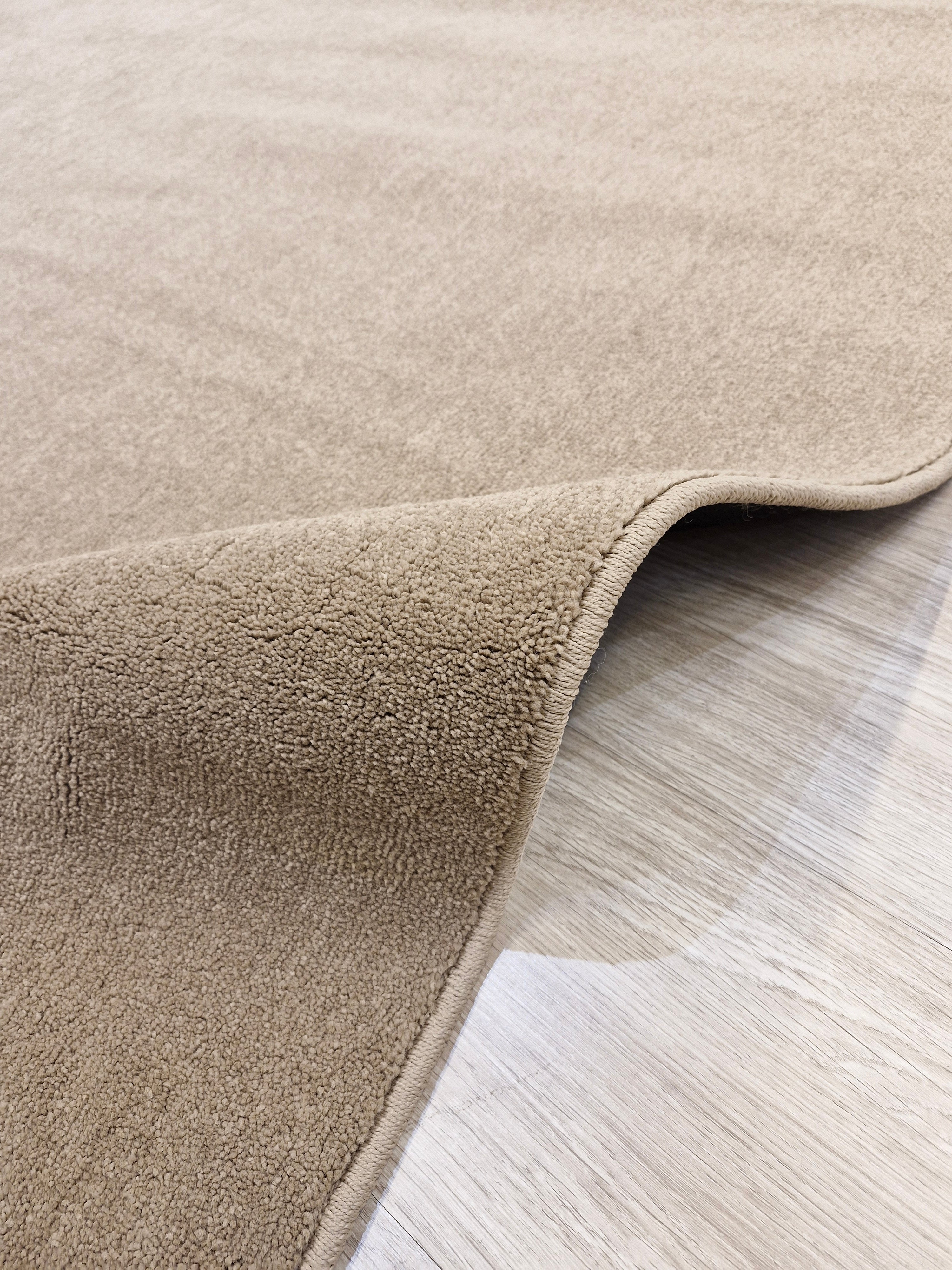 TAPETE COMFORT LISO CREME COTTON    || Queima de Estoque
