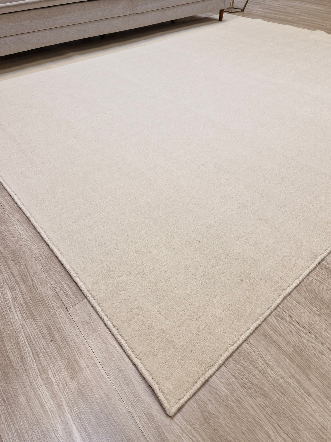 Tapete Comfort Liso Cor Areia 02 || Queima De Estoque