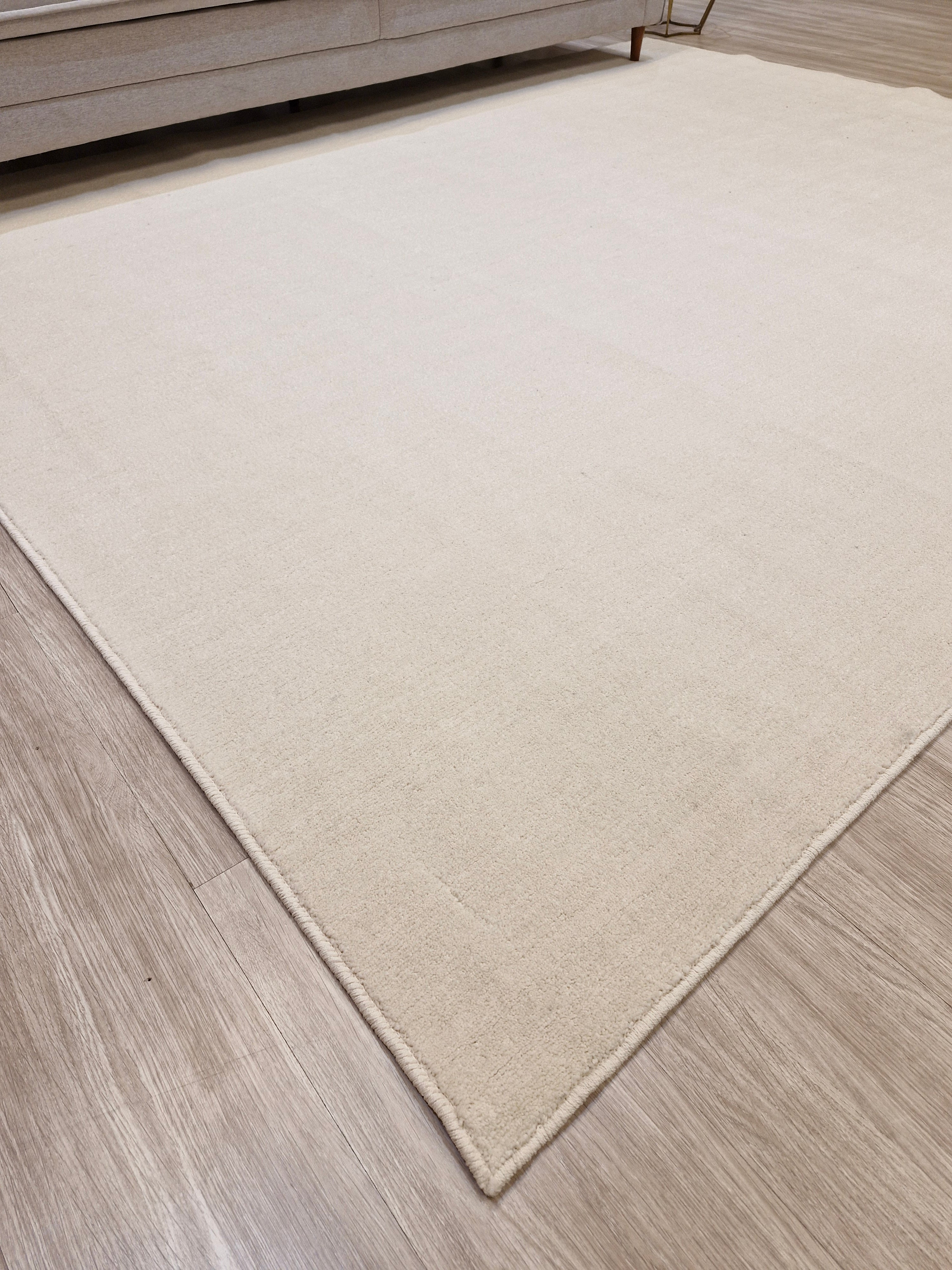 Tapete Comfort Liso Cor Areia 02 || Queima De Estoque