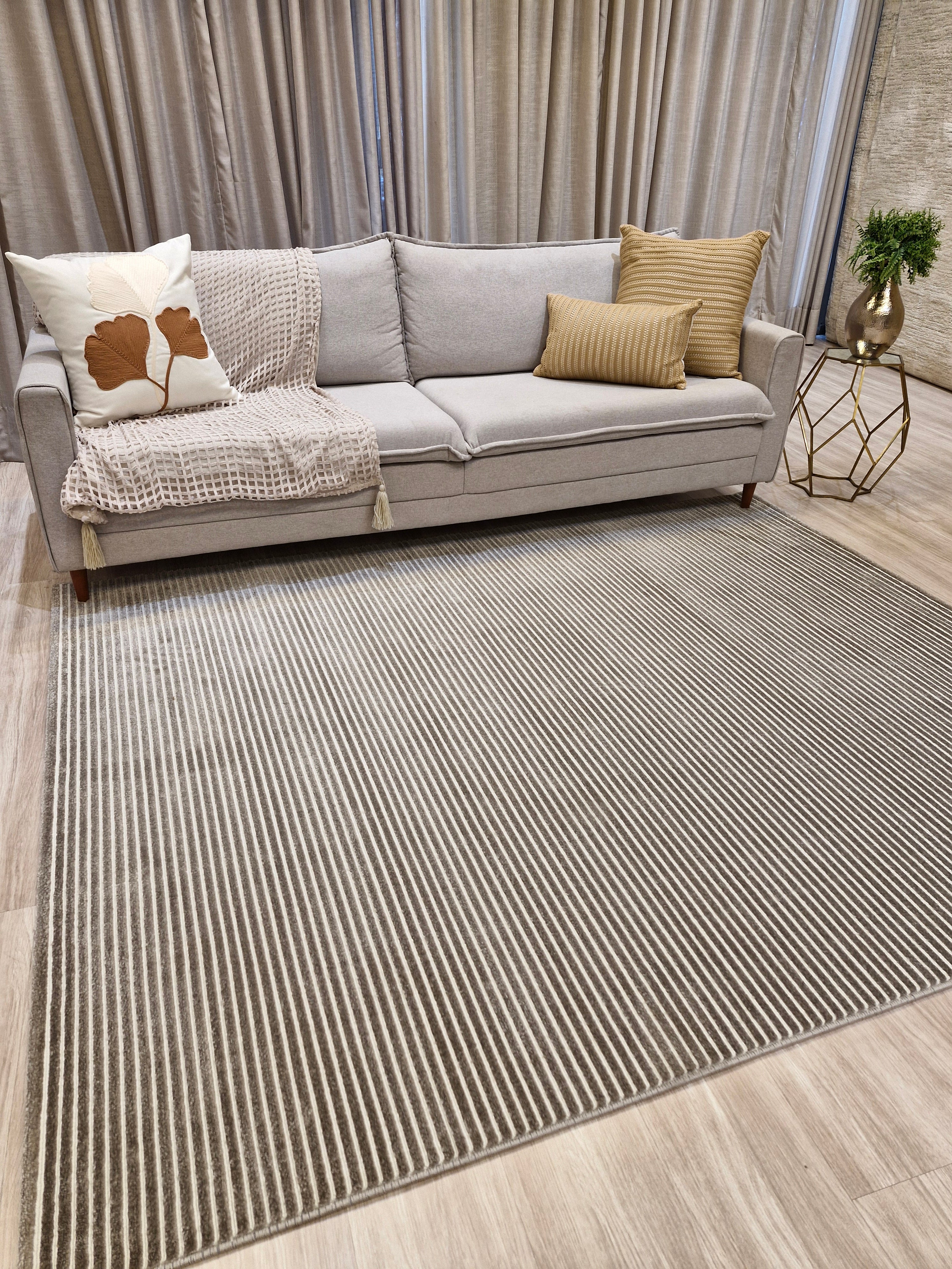 Tapete Zuri 520J Grey | Importação Egito