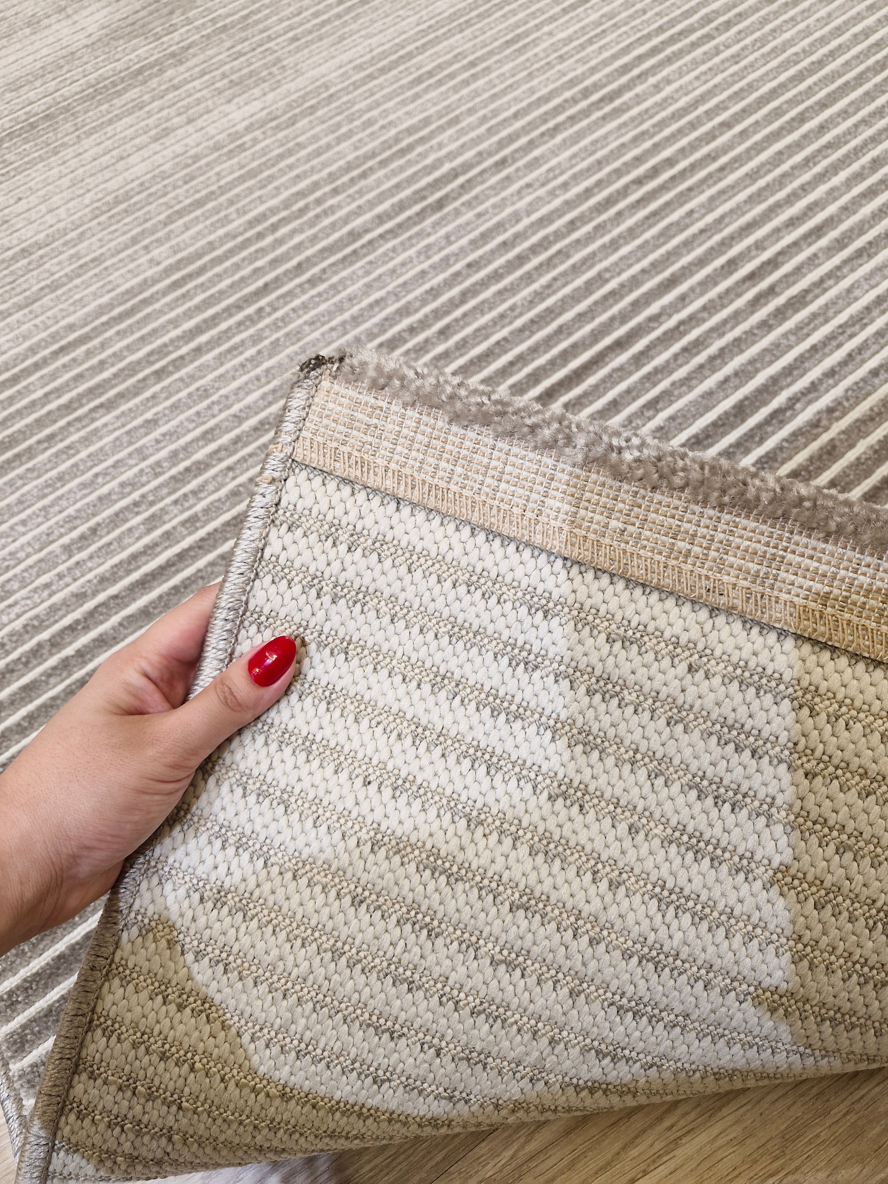 Tapete Zuri 520J Grey | Importação Egito