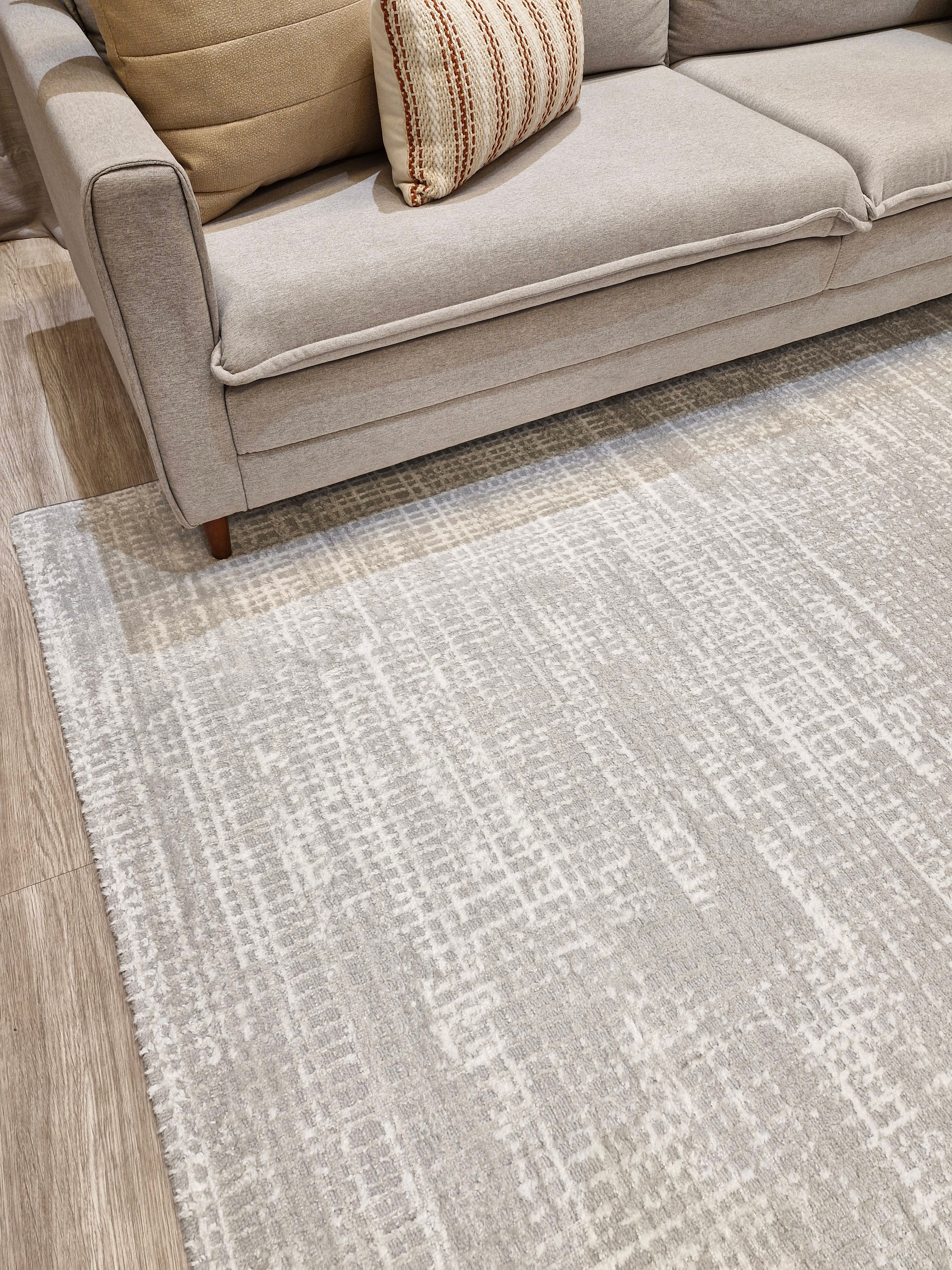 MAHAL-1 CREAM GREY Tapete Turco || Queima de Estoque