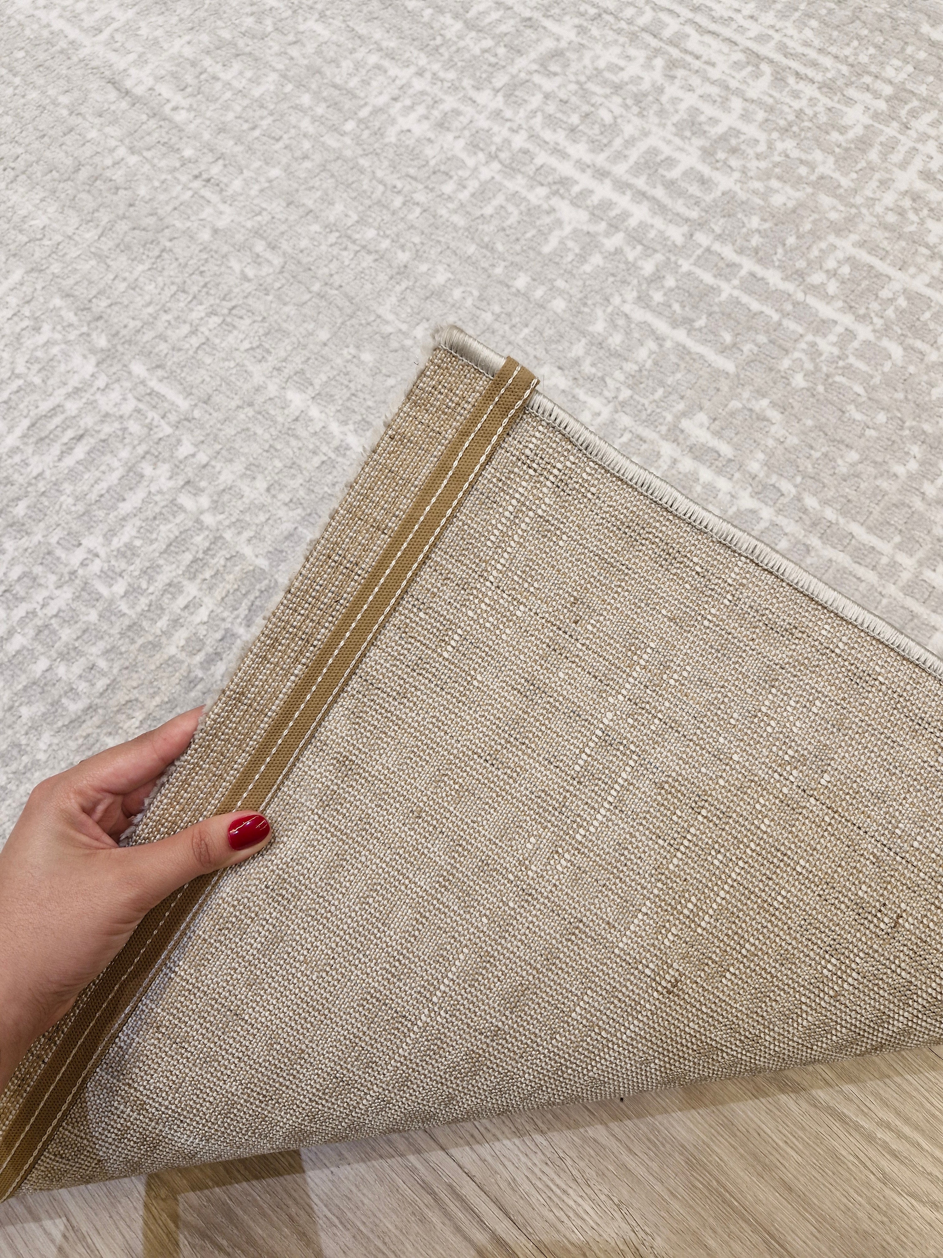 MAHAL-1 CREAM GREY Tapete Turco || Queima de Estoque