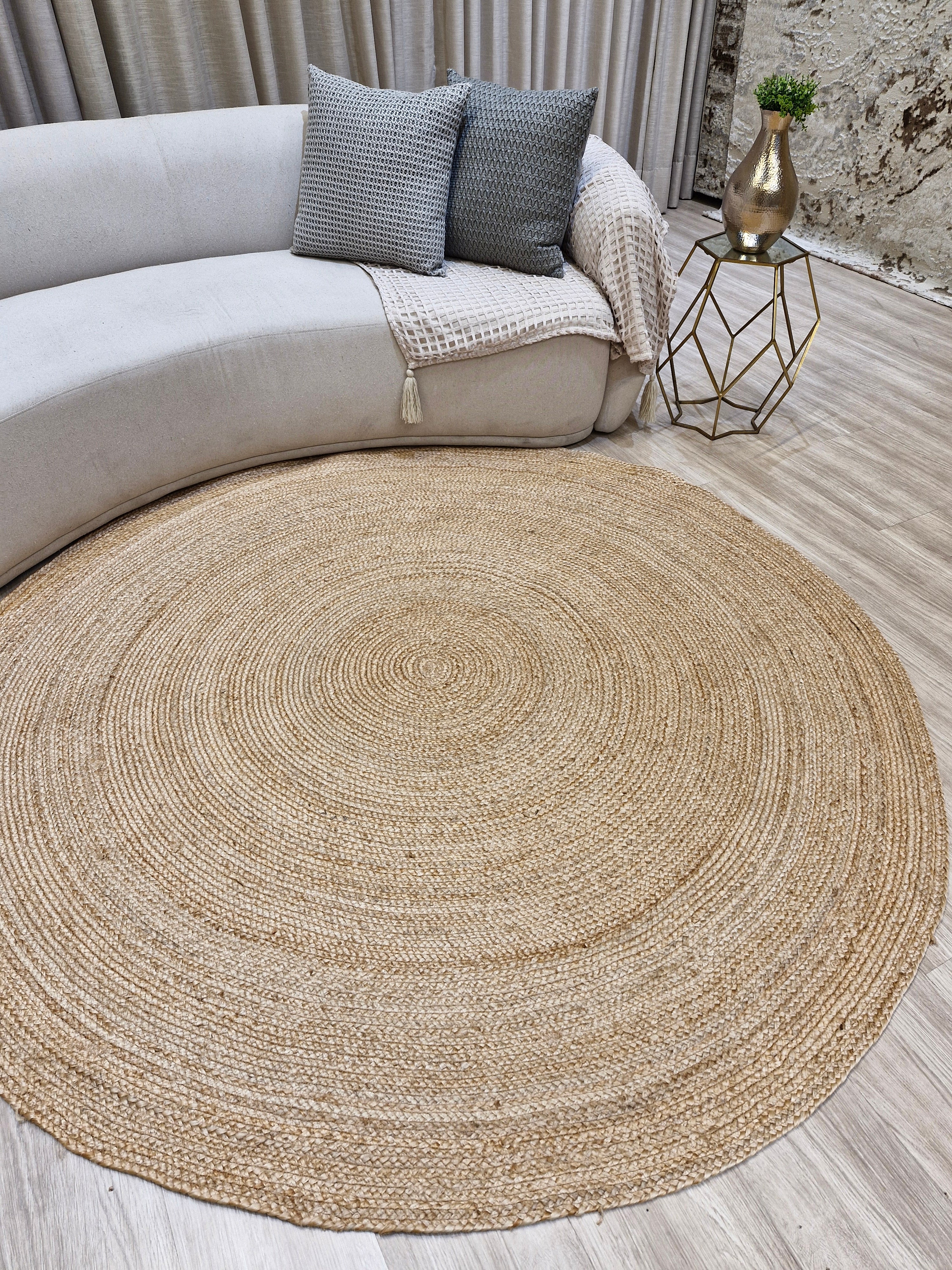 Tapete Redondo Em Palha 2m | Tapetes Redondos