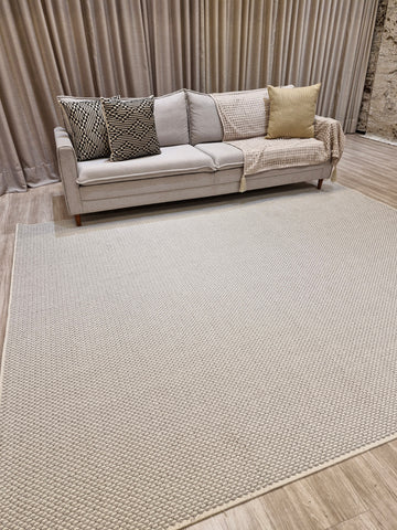 Tapete Bouclê 43 Cinza/Areia | Tapetes Nacionais com Descontos