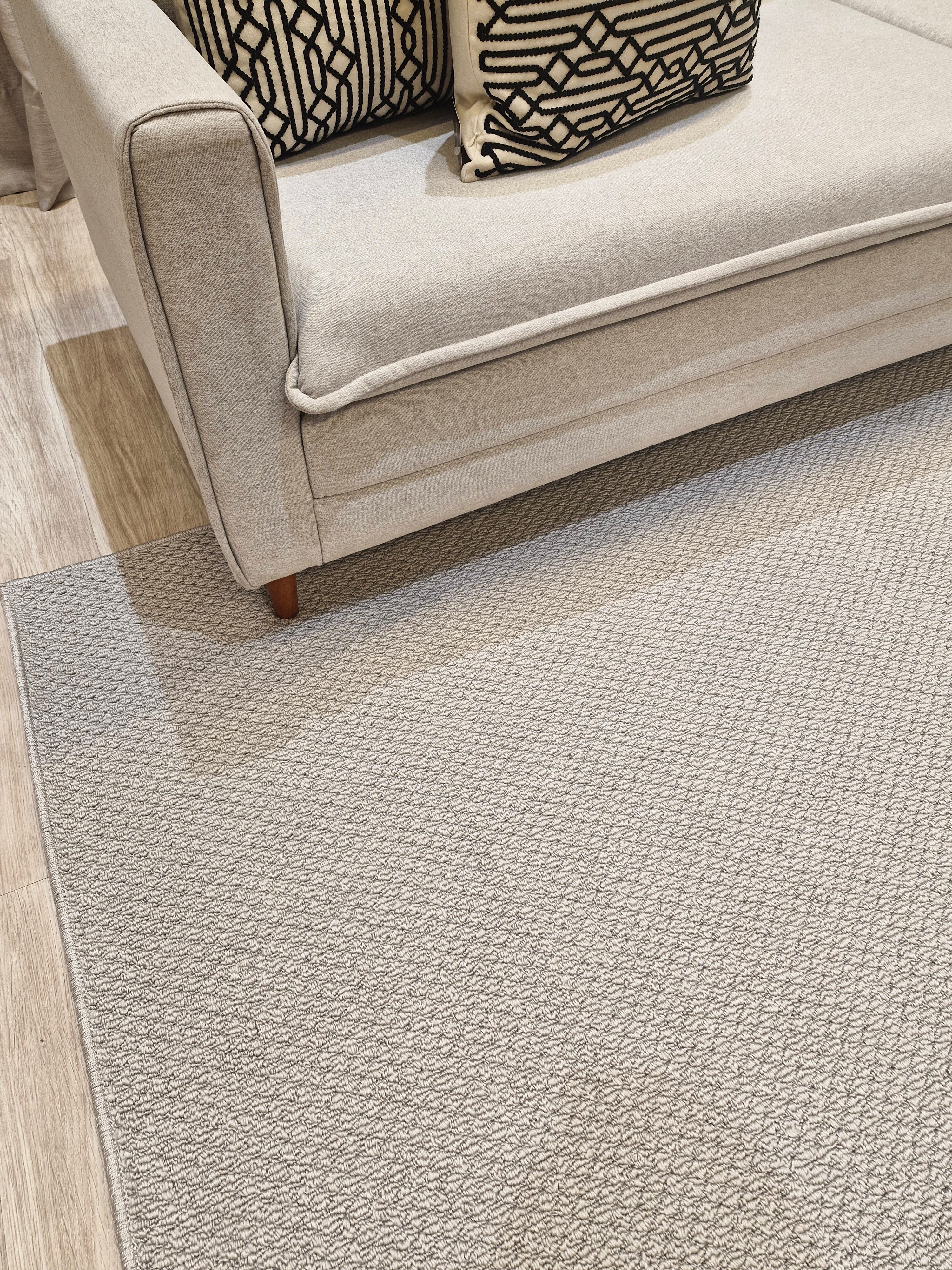 Tapete Bouclê 51 Cinza | Tapetes Nacionais com Descontos