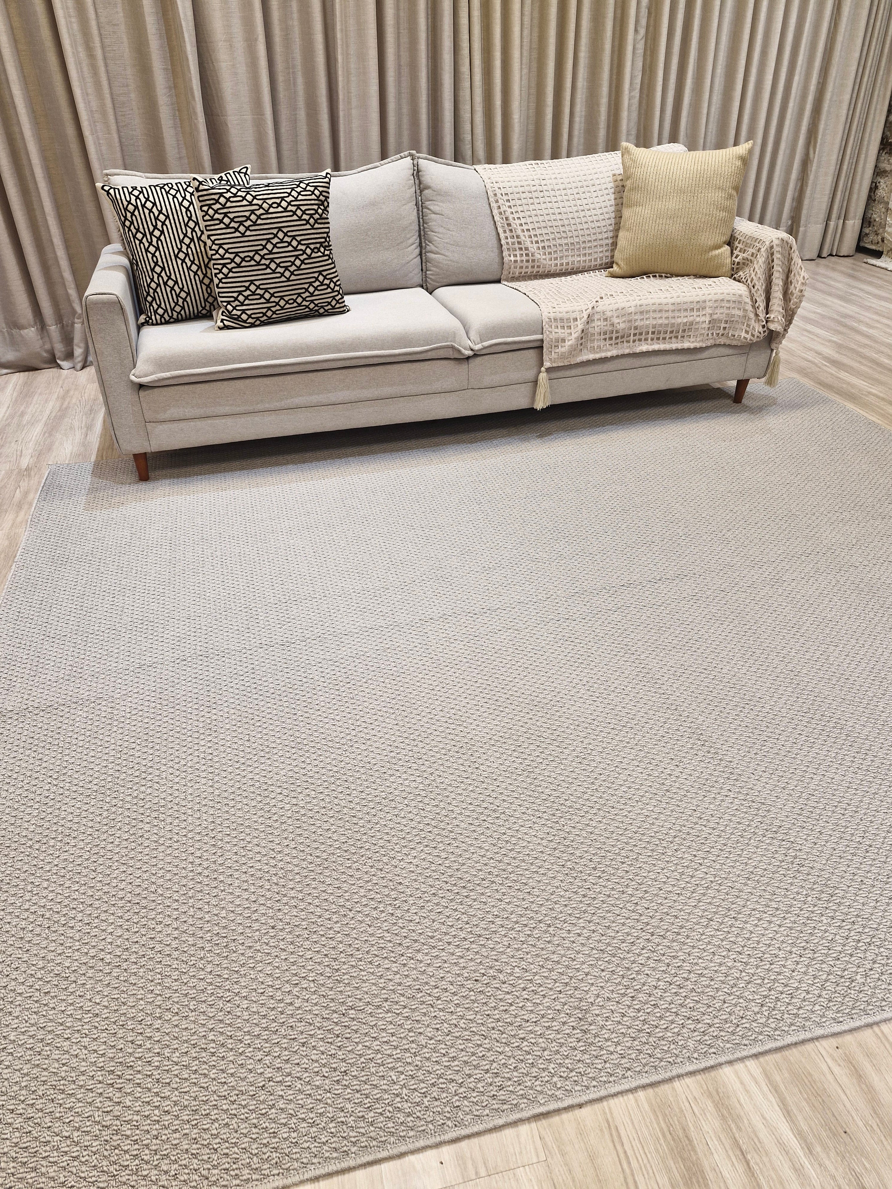 Tapete Bouclê 51 Cinza | Tapetes Nacionais com Descontos