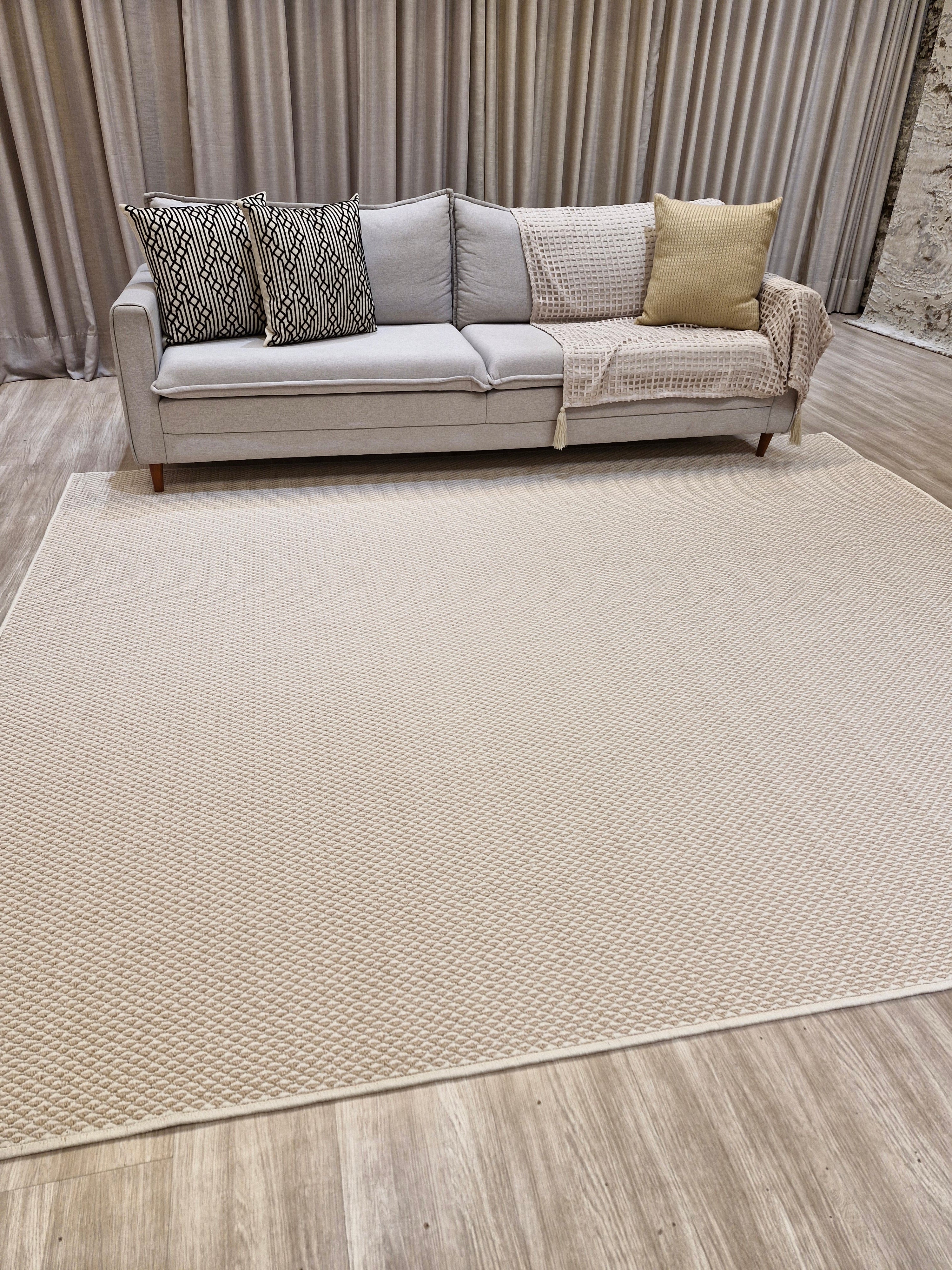 Tapete Bouclê 72 Areia/Dourado | Tapetes Nacionais com Descontos