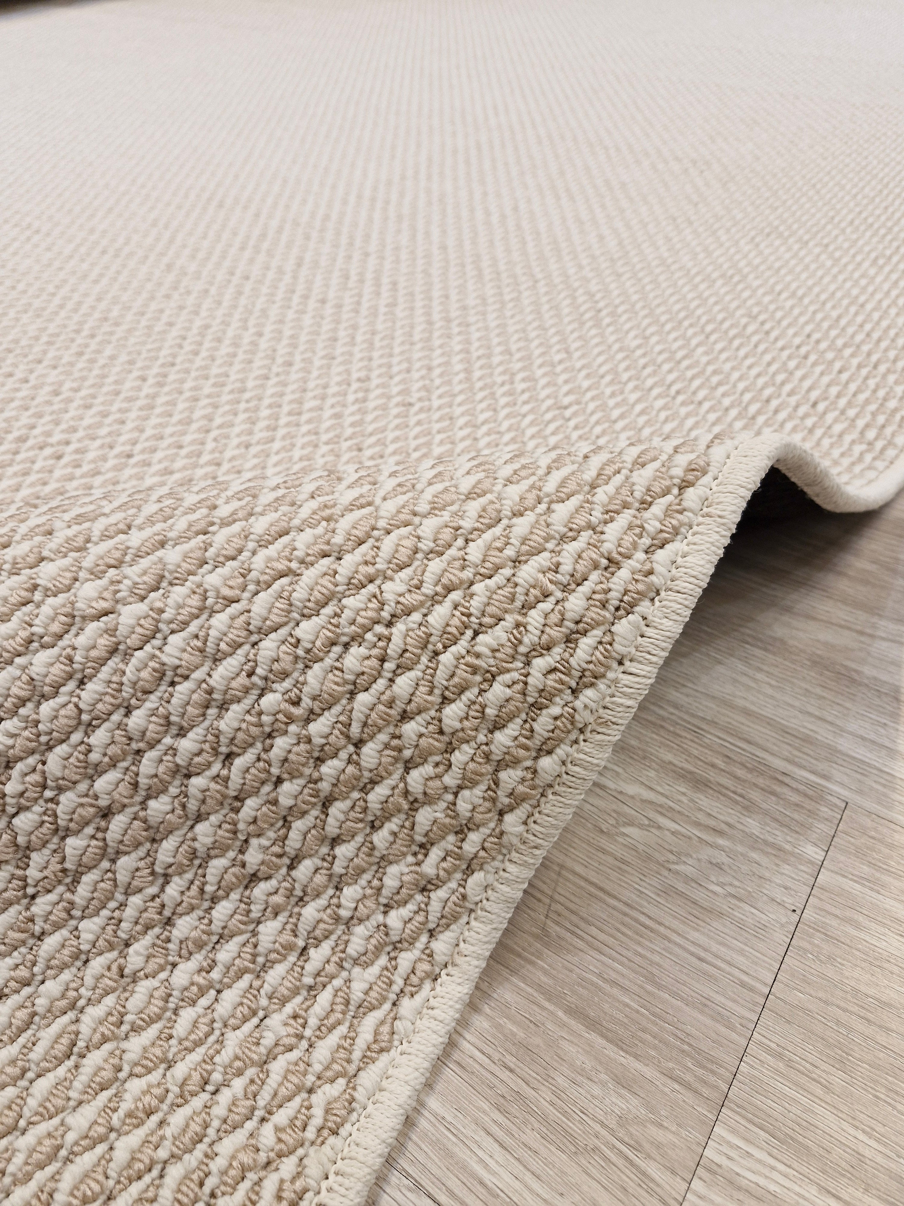 Tapete Bouclê 72 Areia/Dourado | Tapetes Nacionais com Descontos