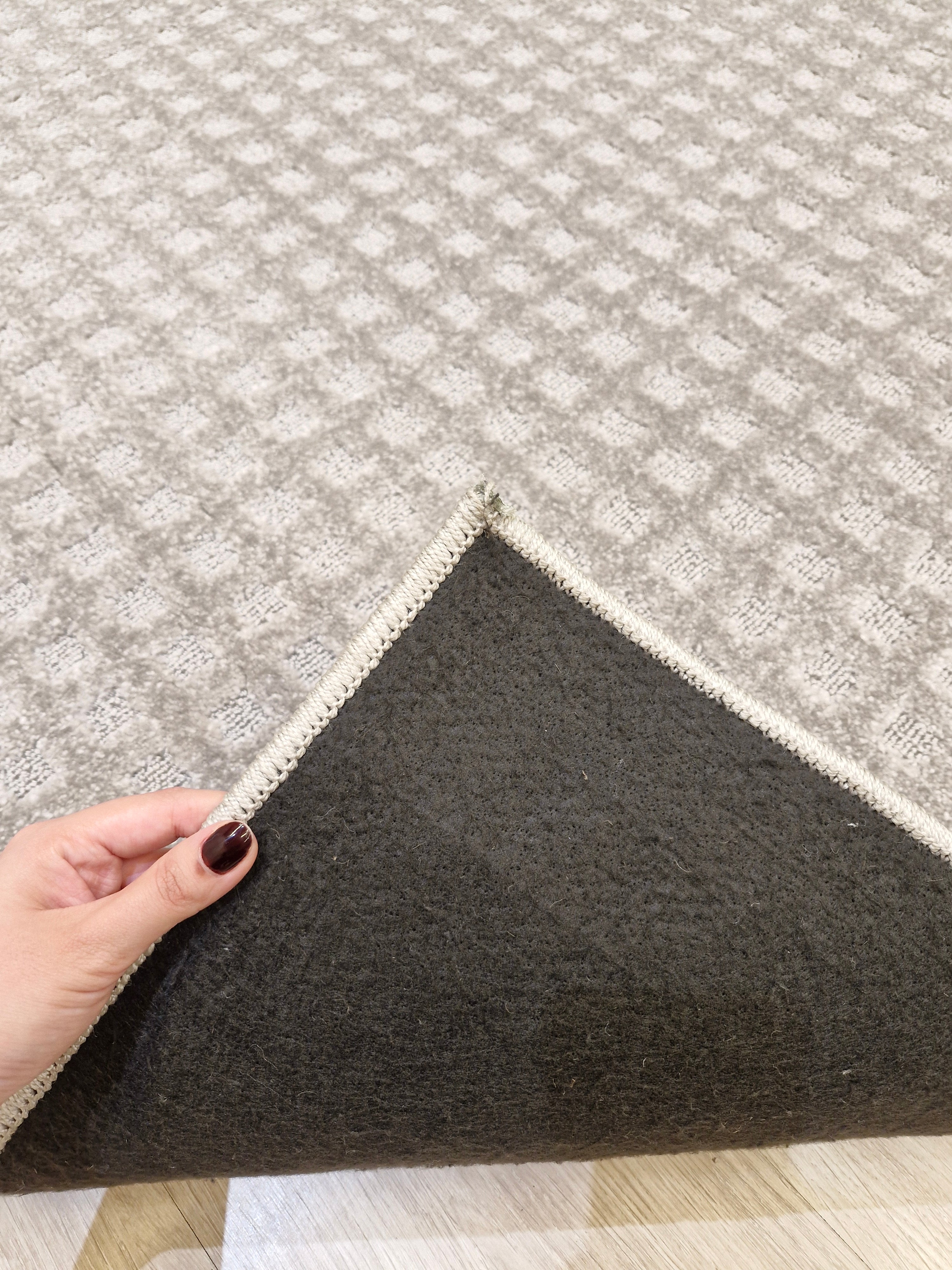 Tapete Colmeia Cinza ||  Black November