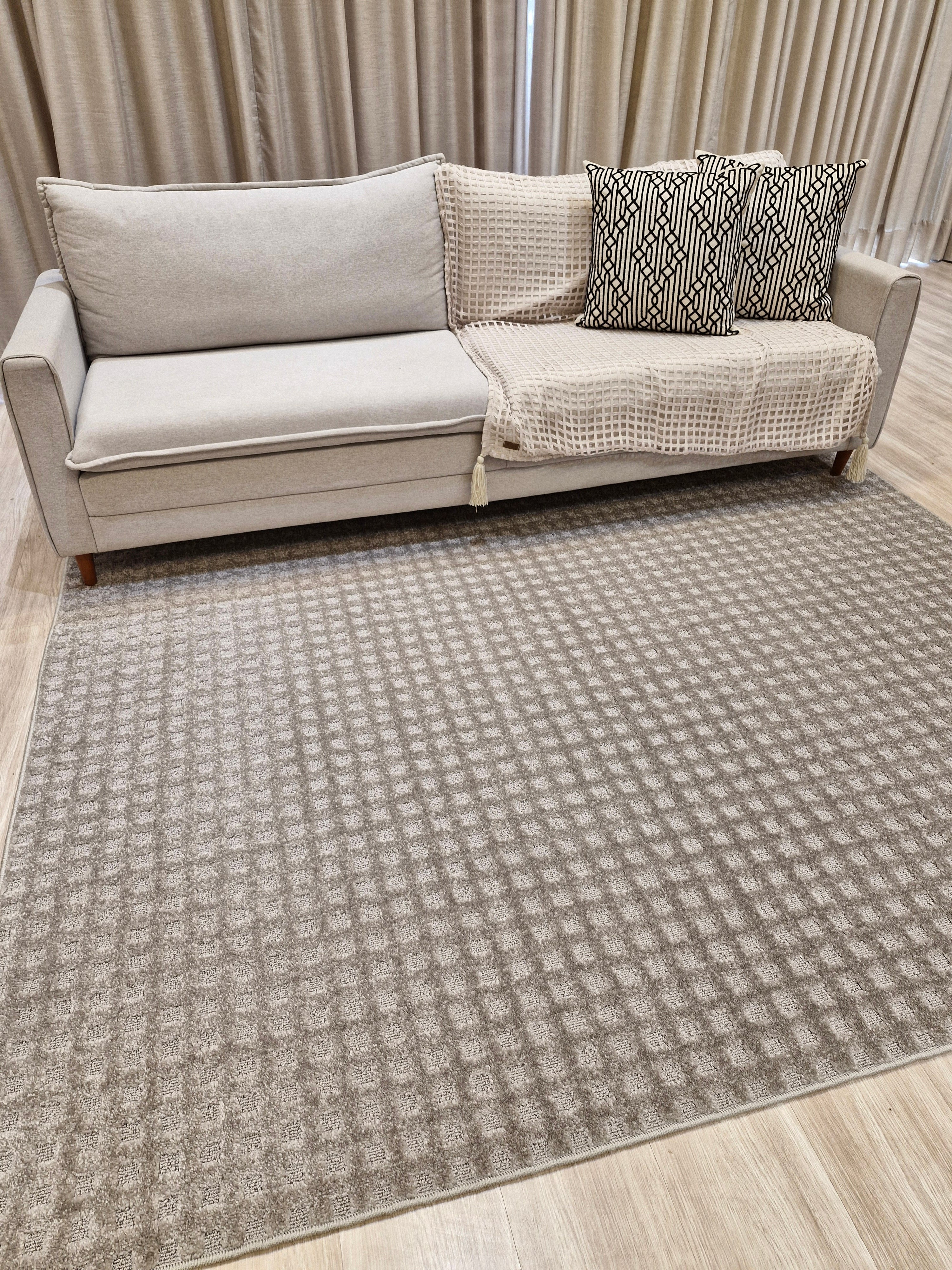 Tapete Colmeia Cinza ||  Black November