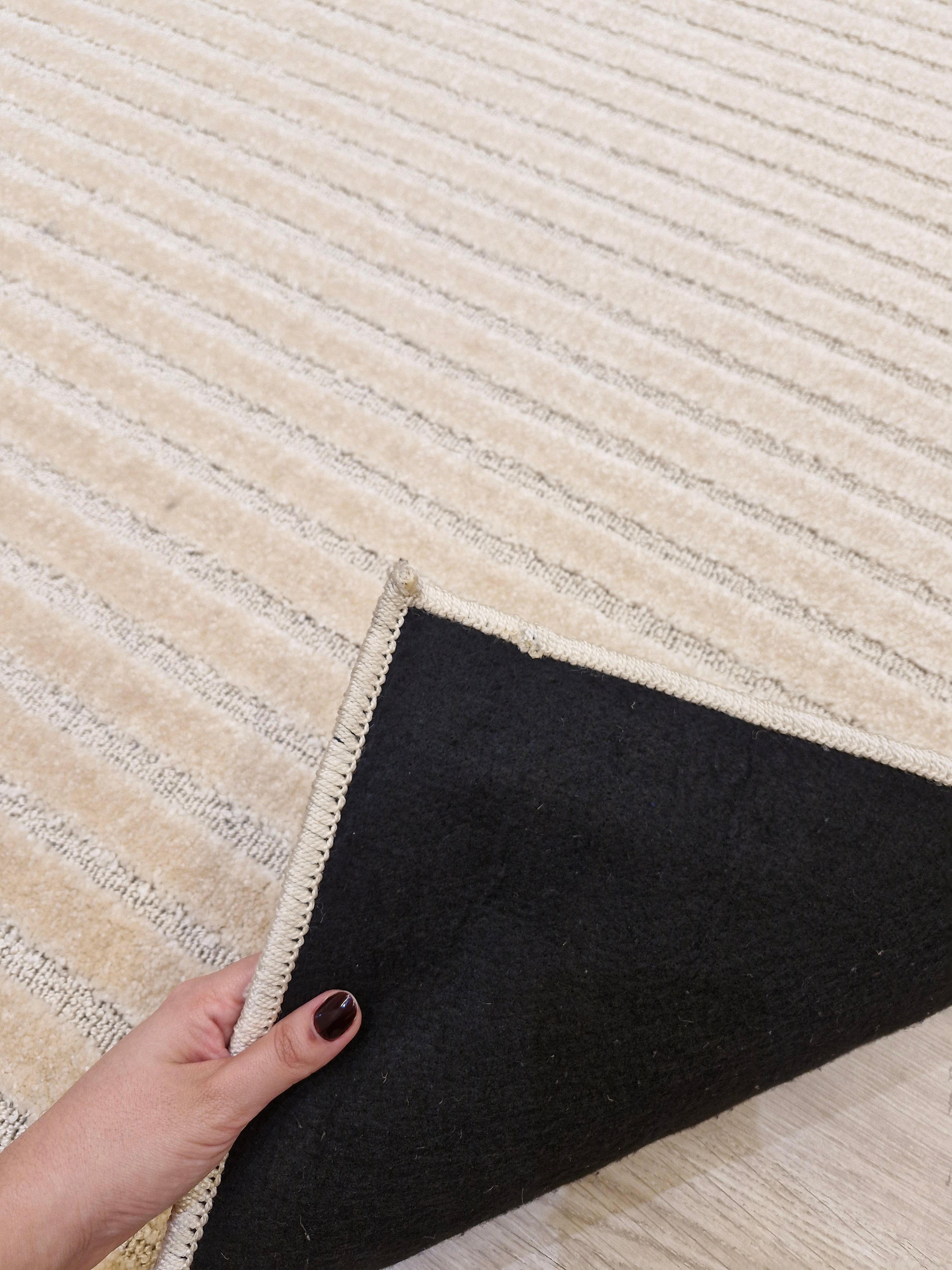 Tapete Listras Areia 01 ||  Black November