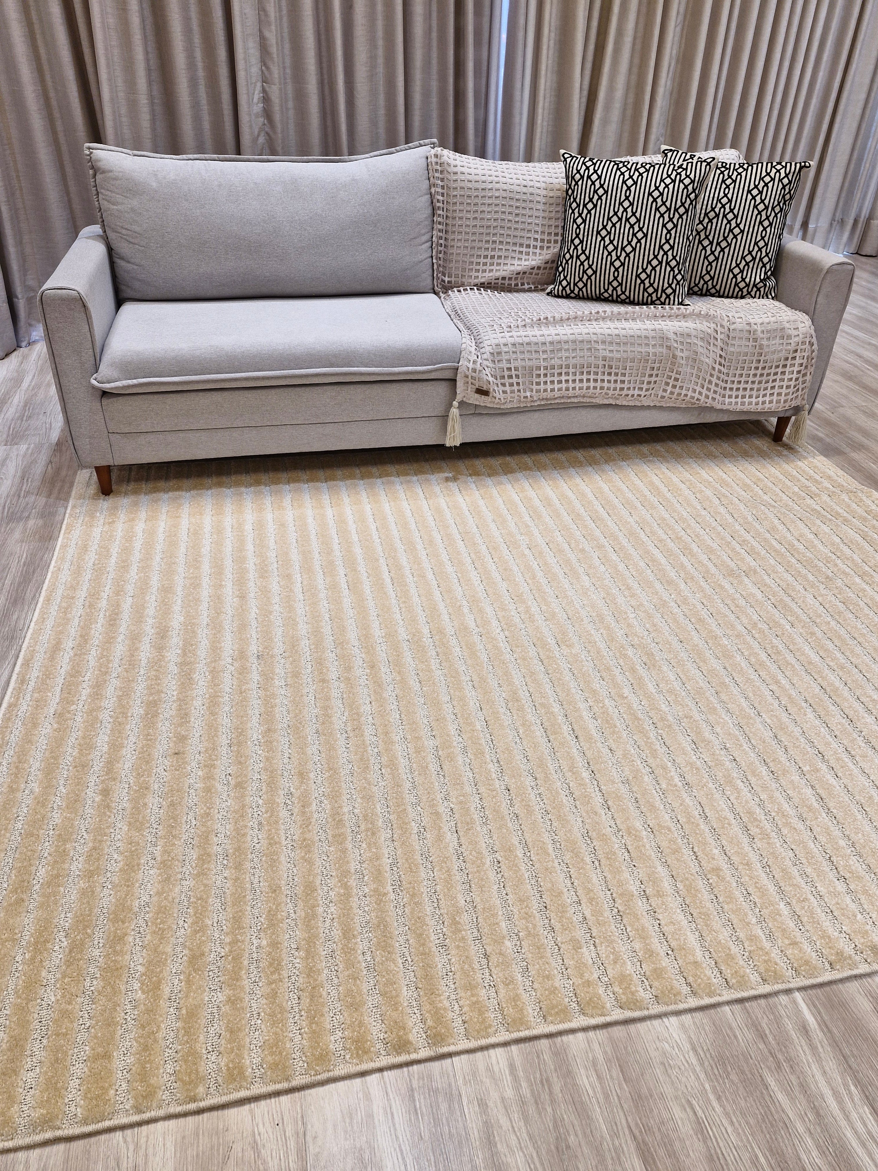 Tapete Listras Areia 01 ||  Black November