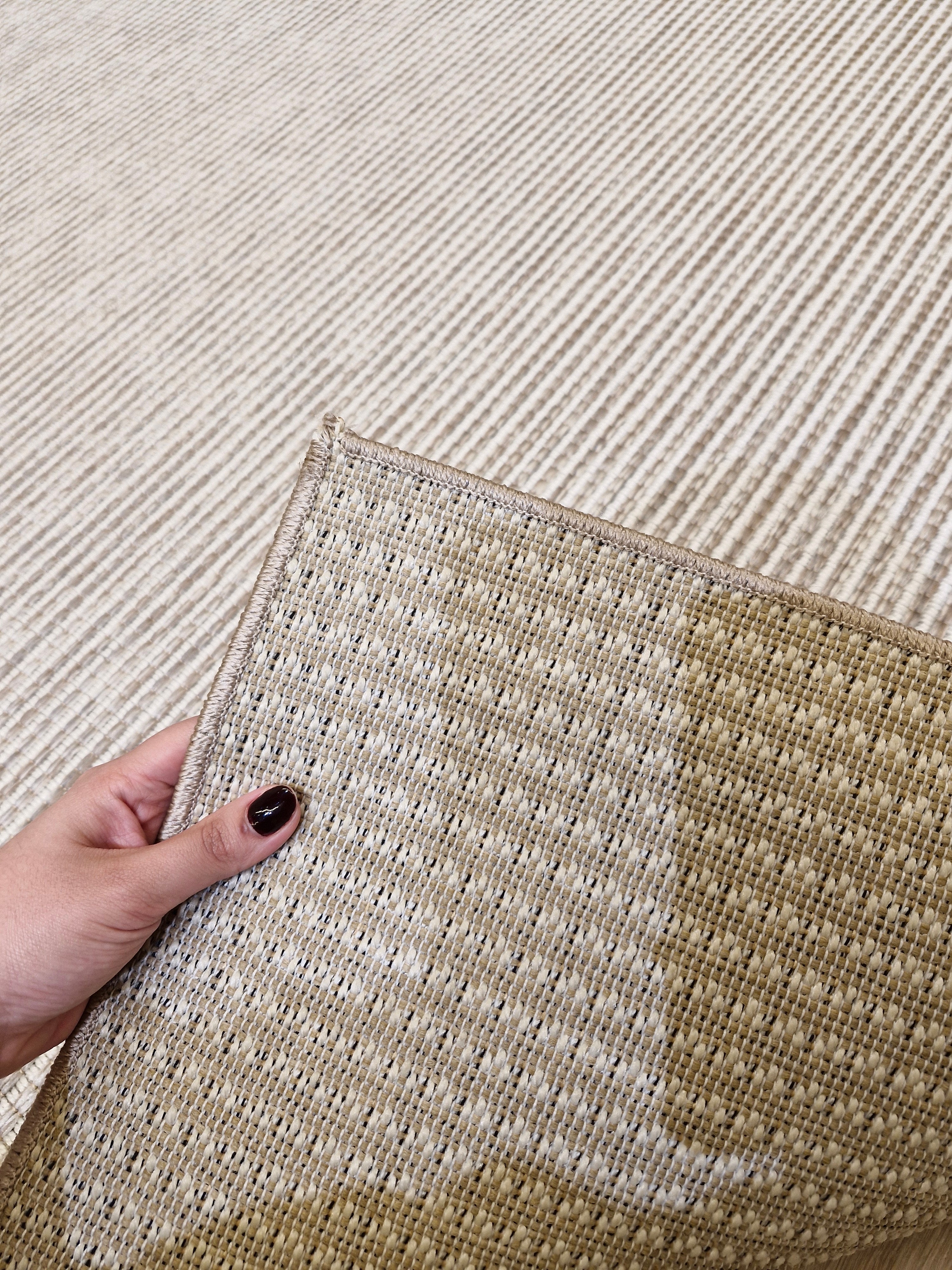 Tapete Sisal Bahamas 200x250 250x350 Bege || Tapete em Sisal