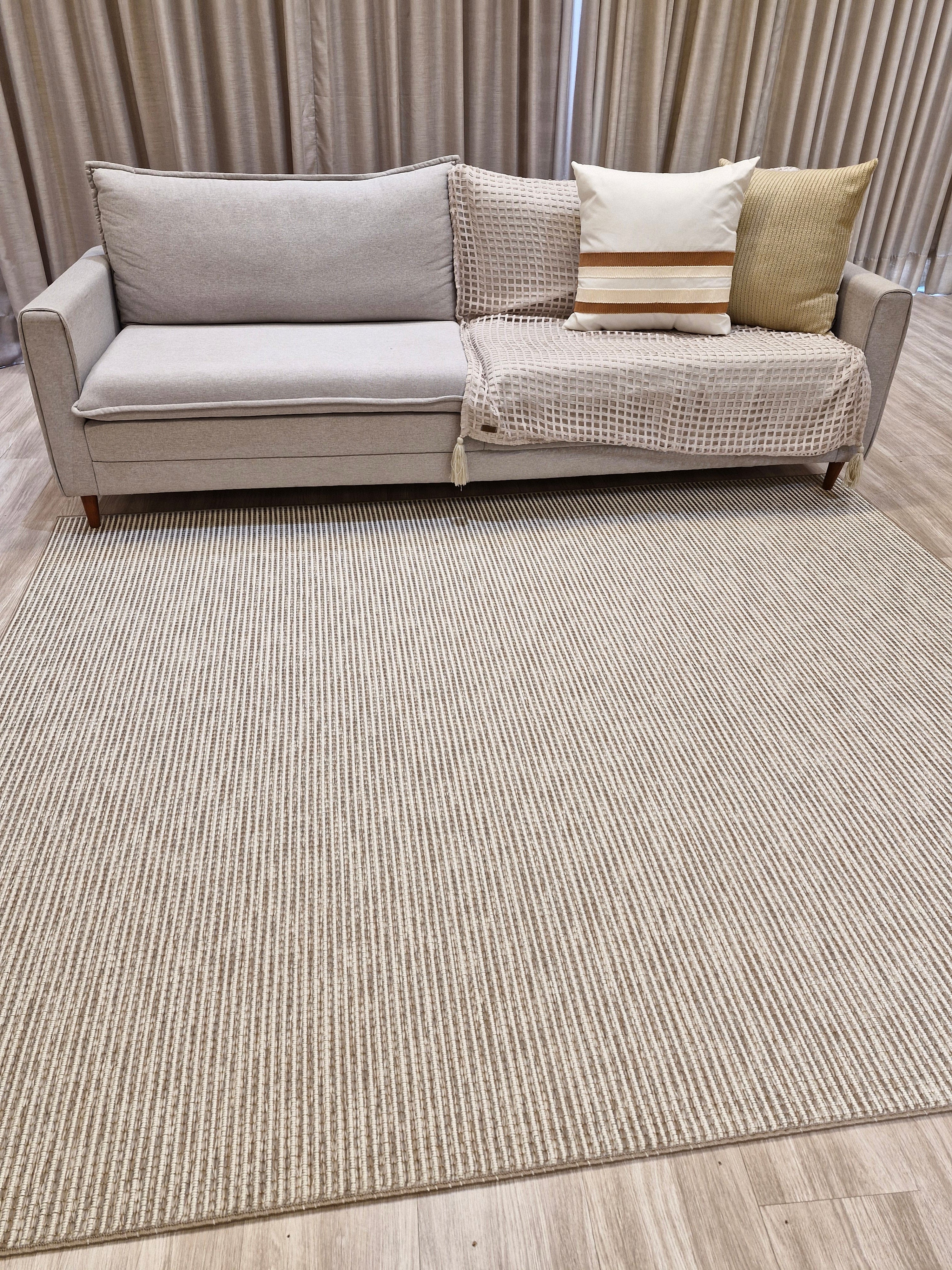 Tapete Sisal Bahamas 200x250 250x350 Bege || Tapete em Sisal