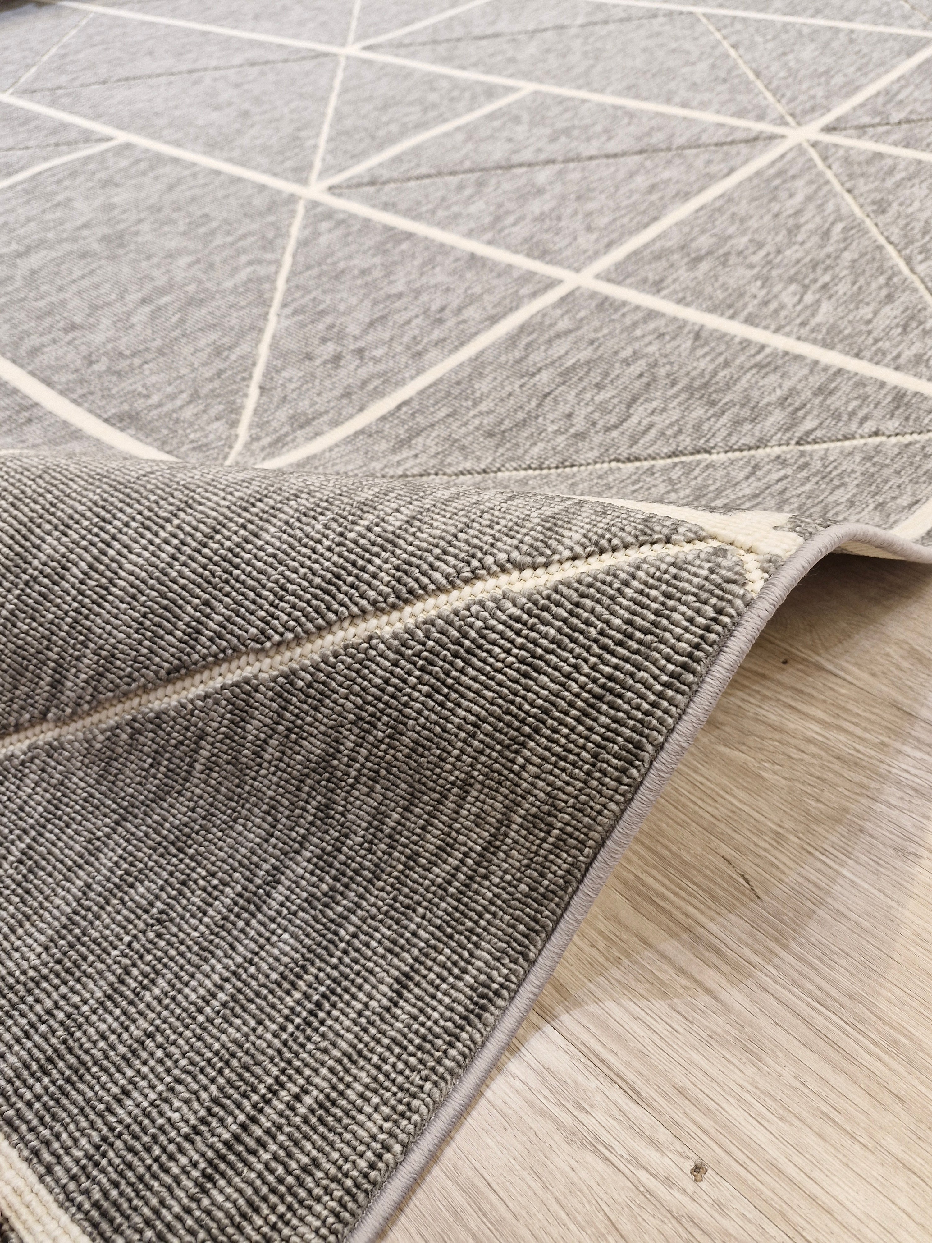 Tapete Turco Prisma Cinza 200X250  || Última Peça