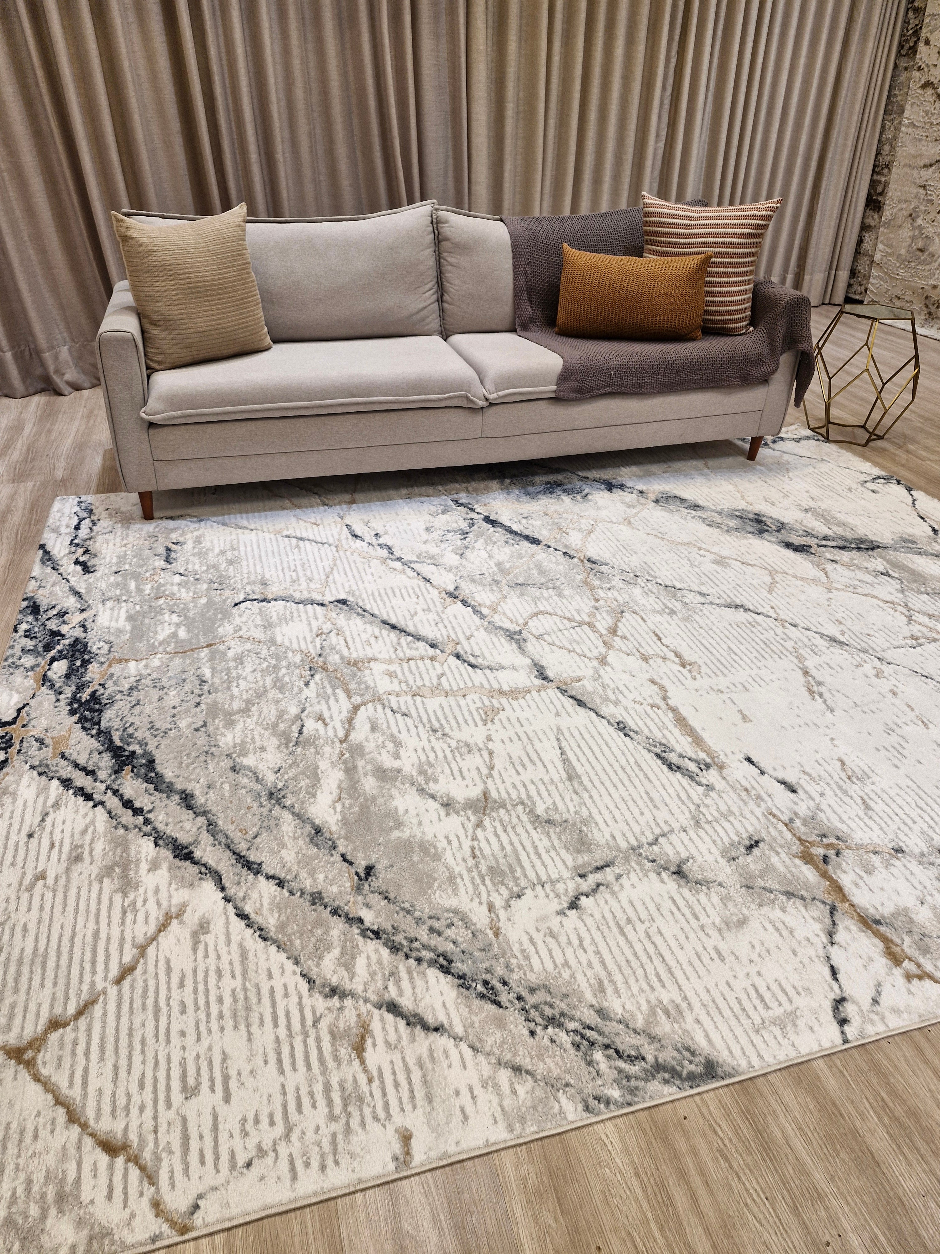 MAHAL-8 Grey Tapete Turco || Queima de Estoque