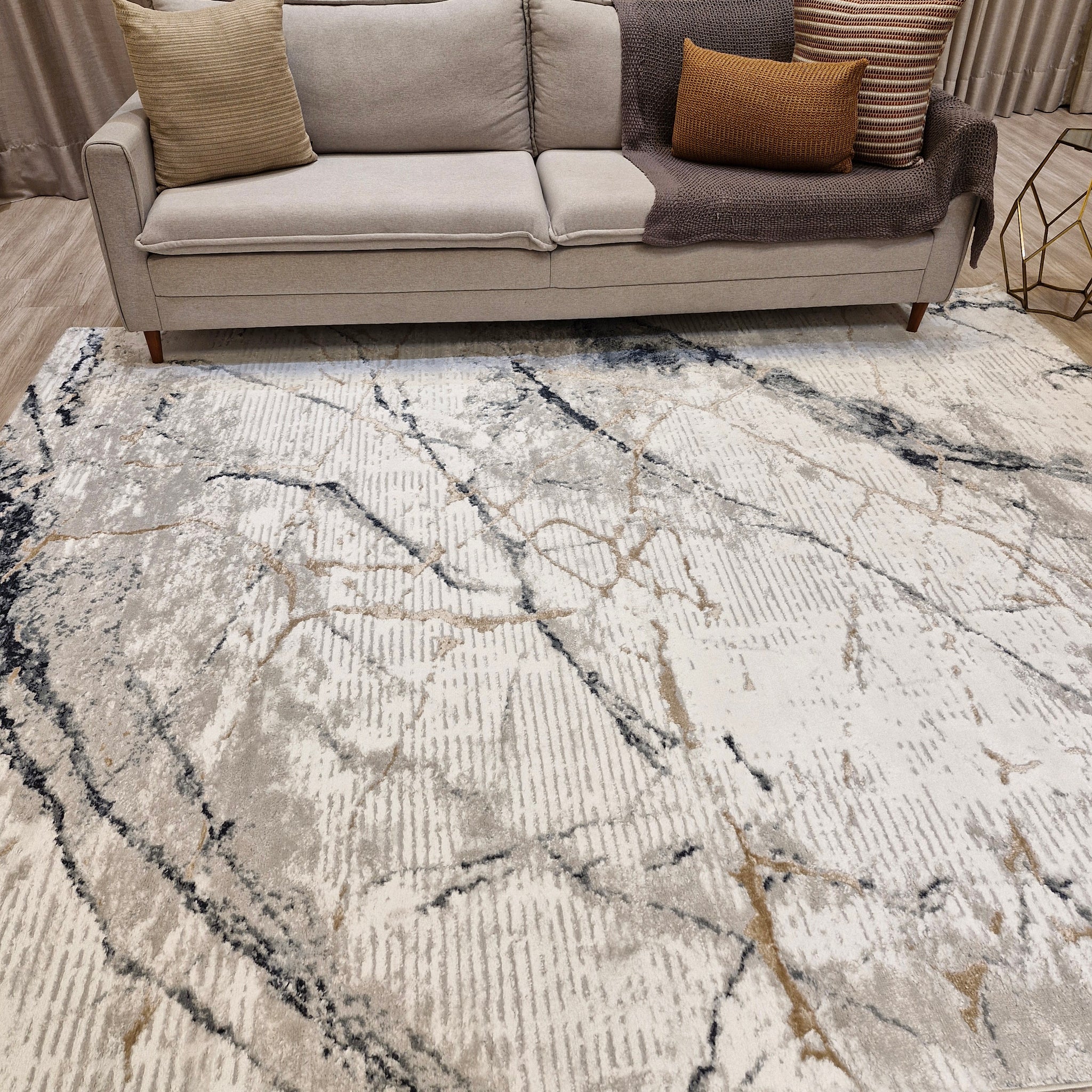 MAHAL-8 Grey Tapete Turco || Queima de Estoque