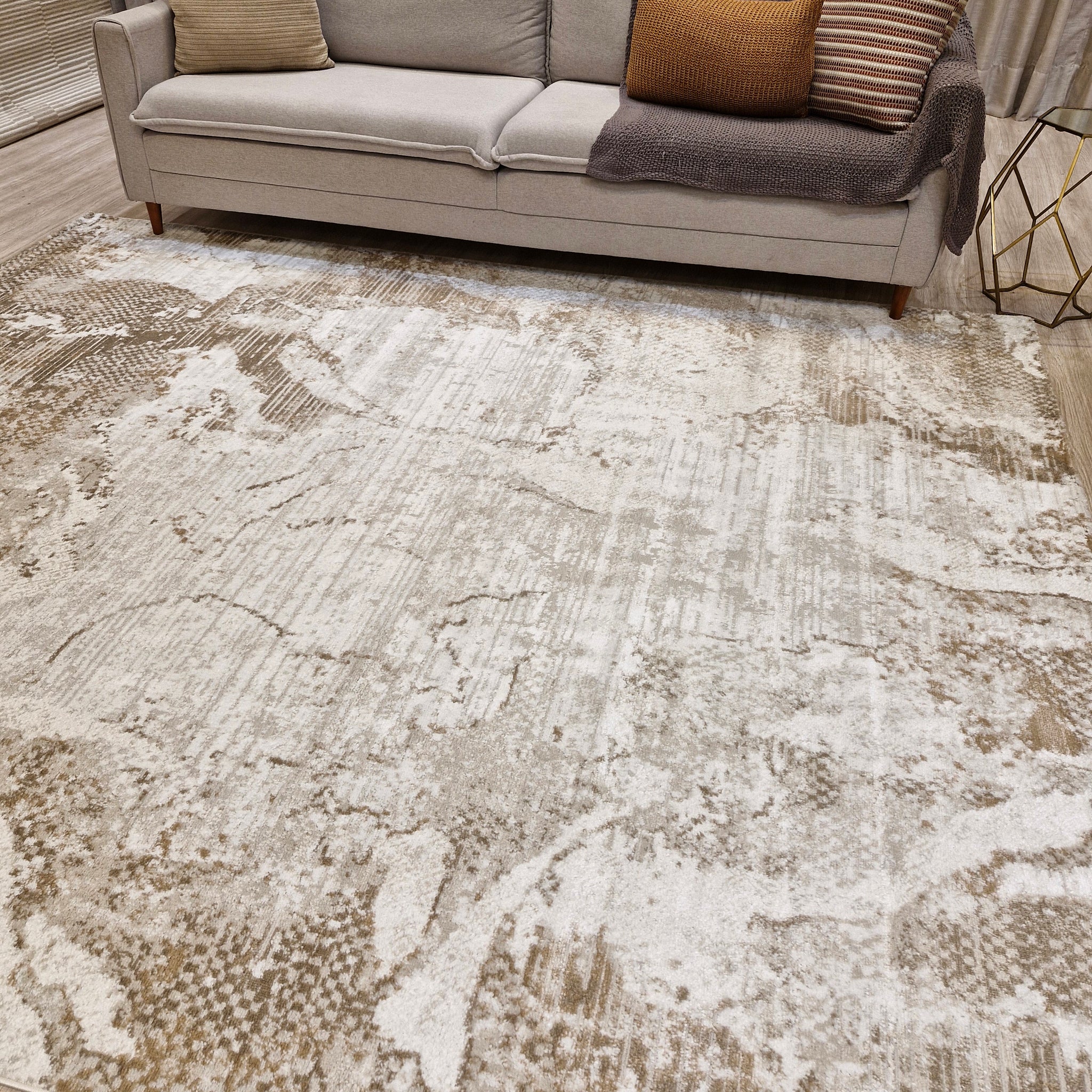 MAHAL-9 Cream Vizon Tapete Turco || Queima de Estoque