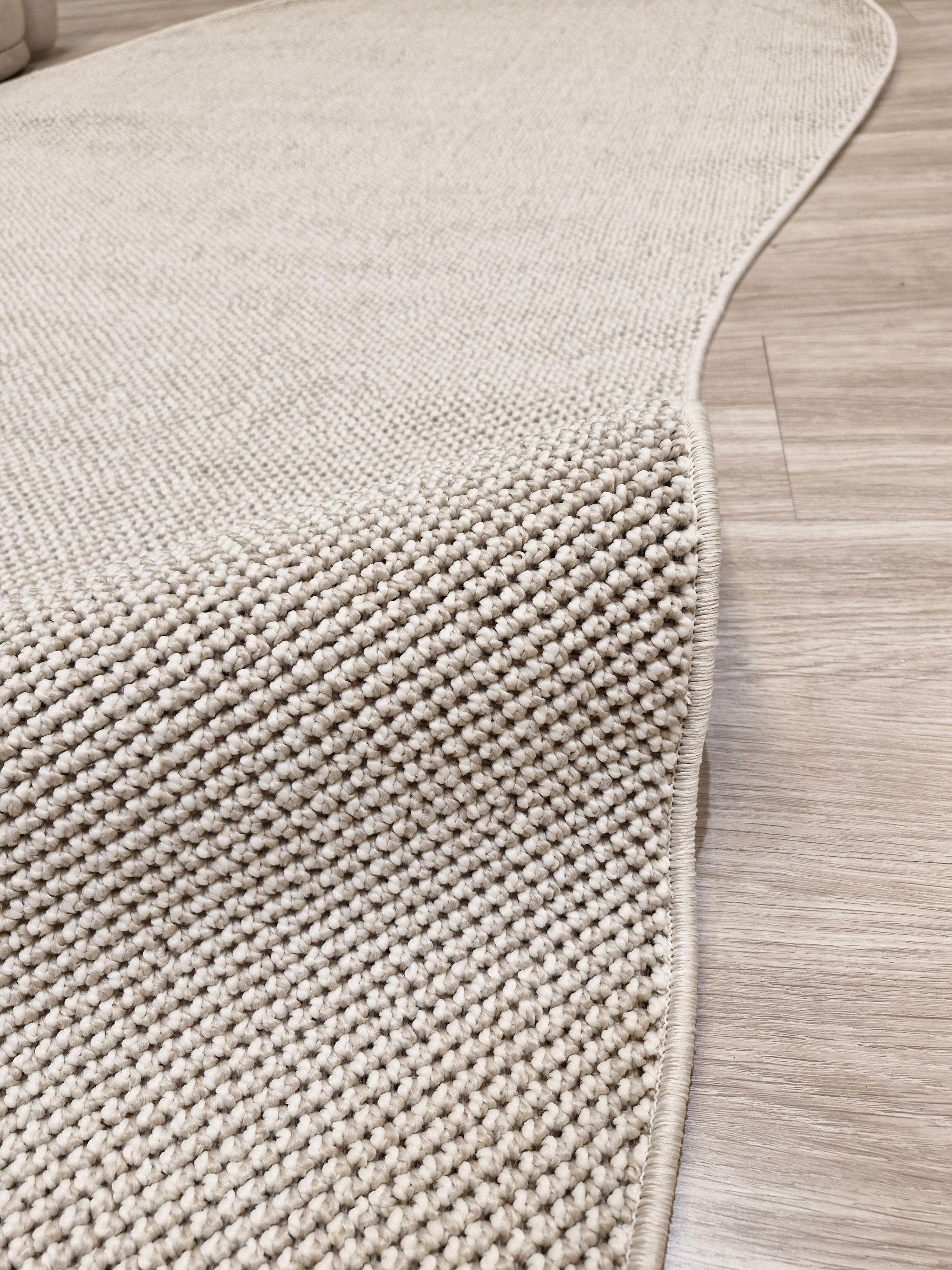 Tapete Orgânico Tramas Bege | Coleção Tramas