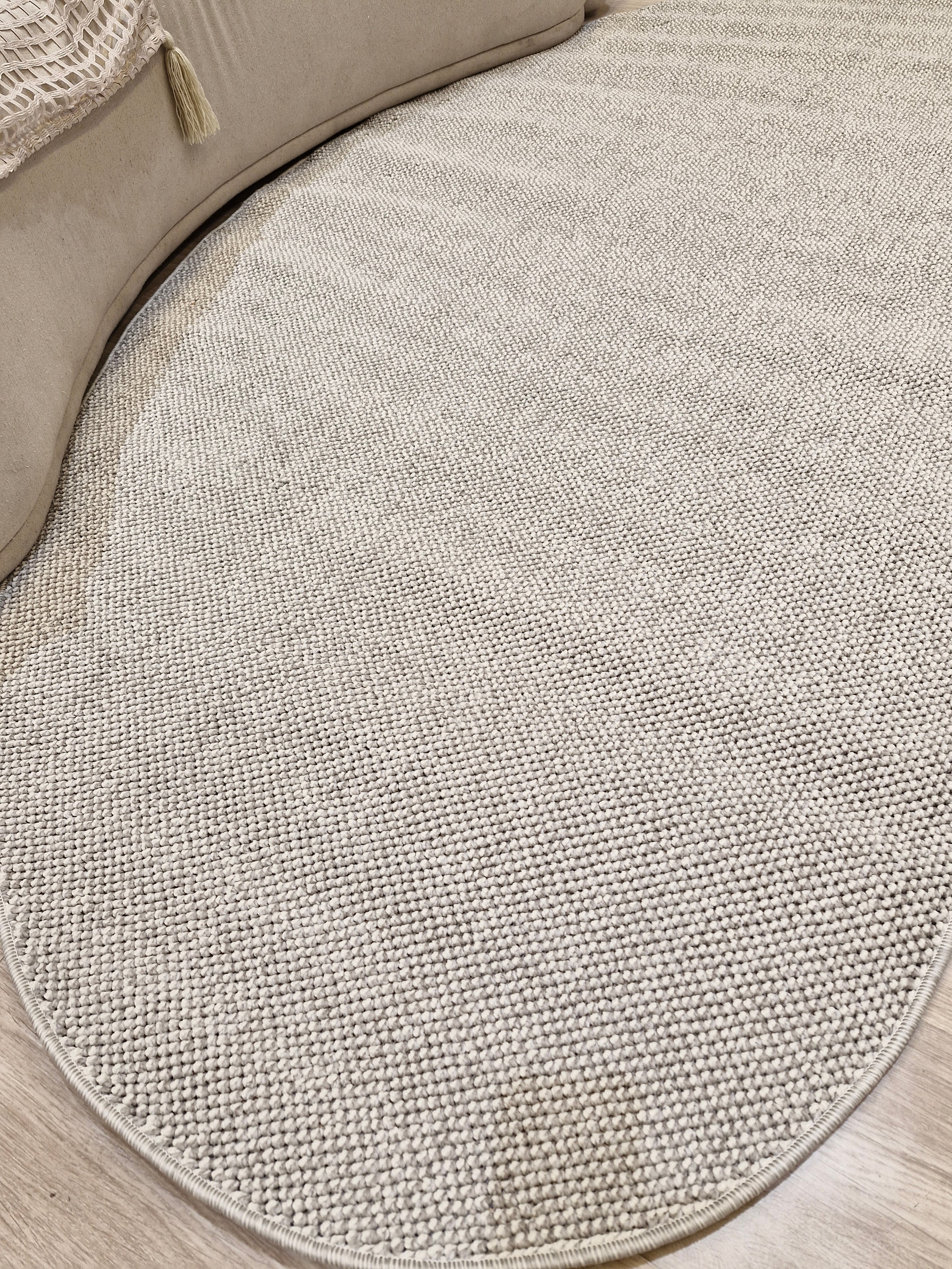 Tapete Orgânico Tramas Prata | Coleção Tramas