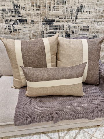 Kit Almofadas Trio Manu Corino Off White 388| Três Peças