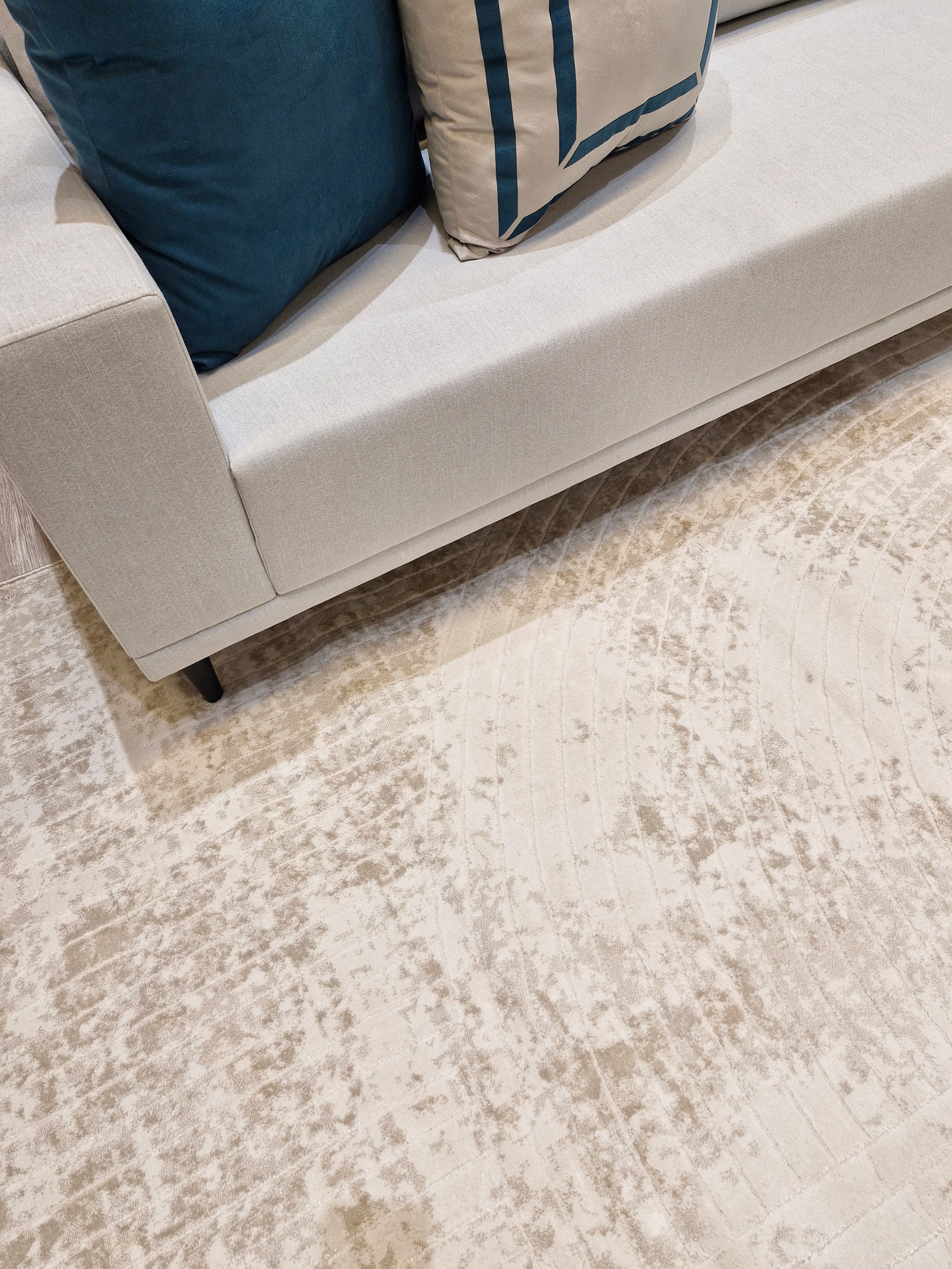 Tapete Turco Bege Textura Suave | Elegan06